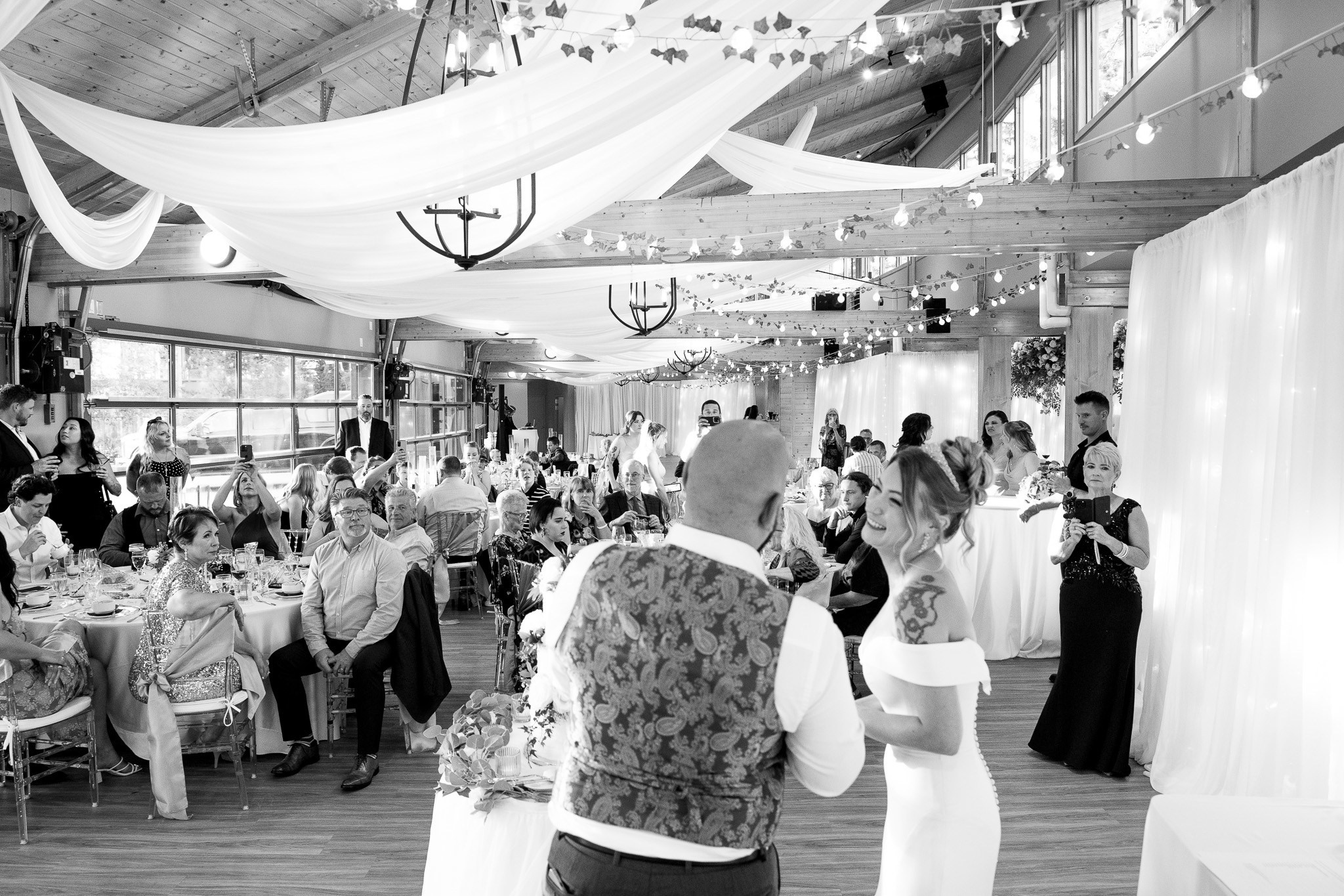Wedding in a Bragg Creek, Alberta
