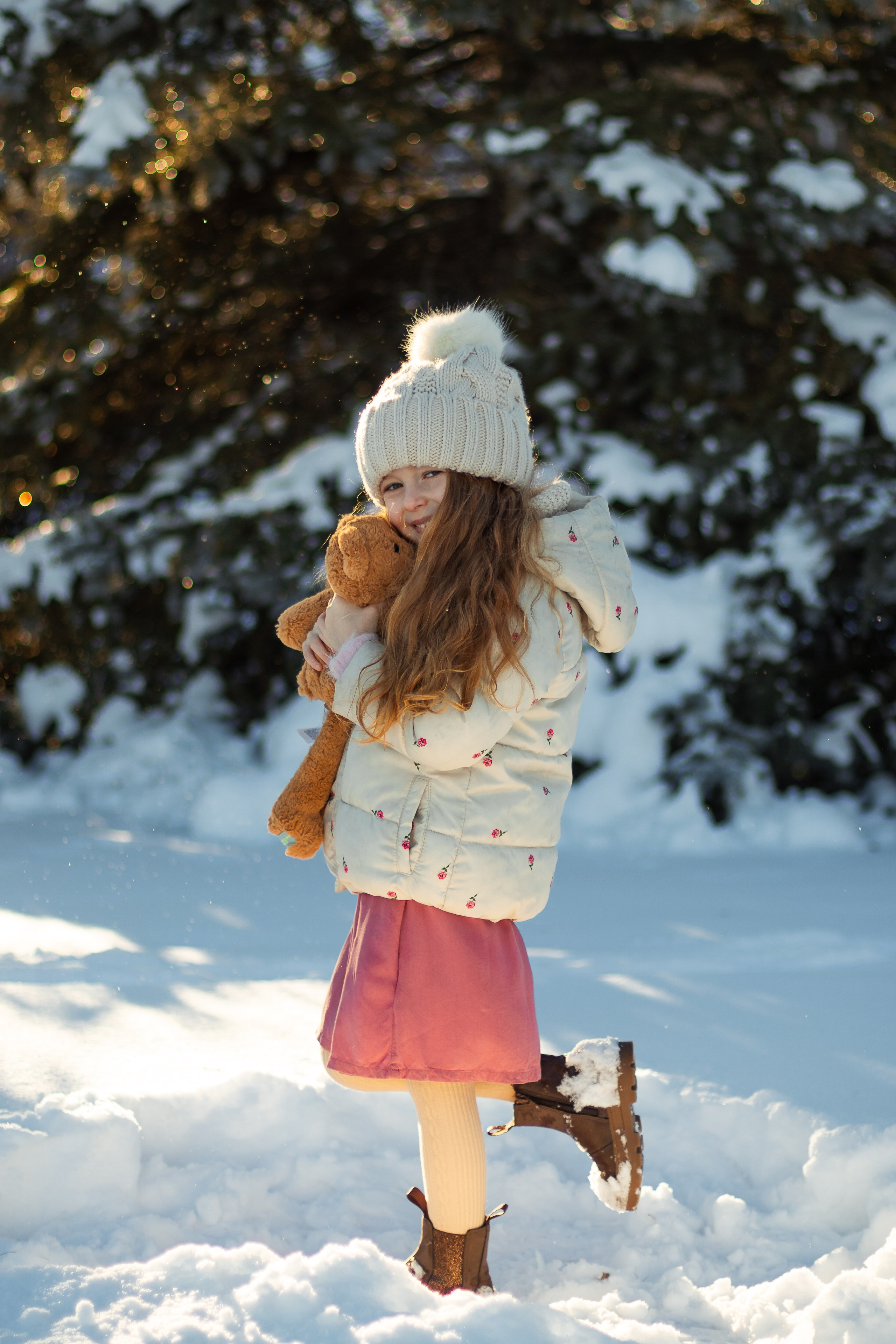 Winter. Photographer Yana Galetskaya in Grand Prairie