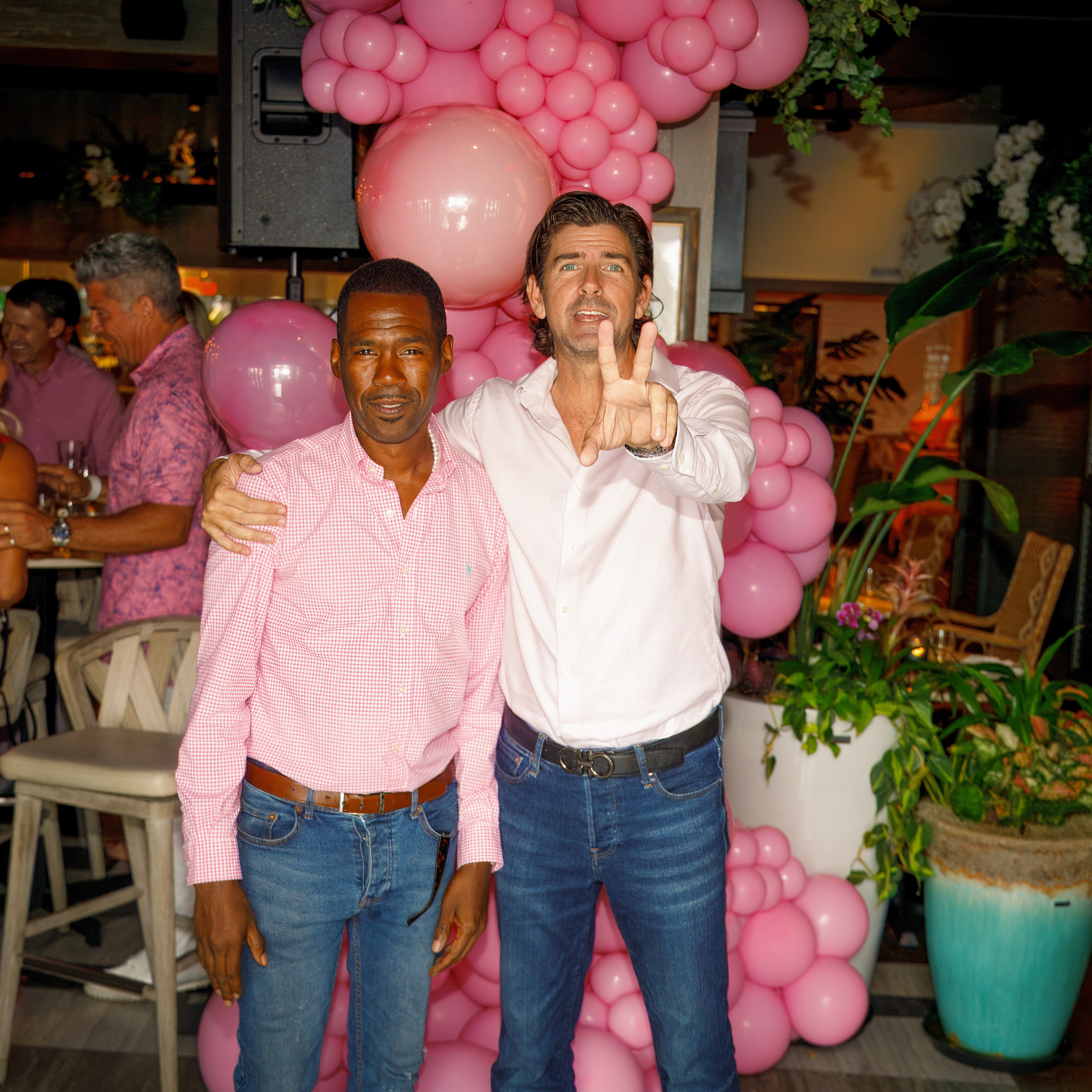 NLM Pink Party for Breast Cancer Awareness at Del Mar. Out and About 239