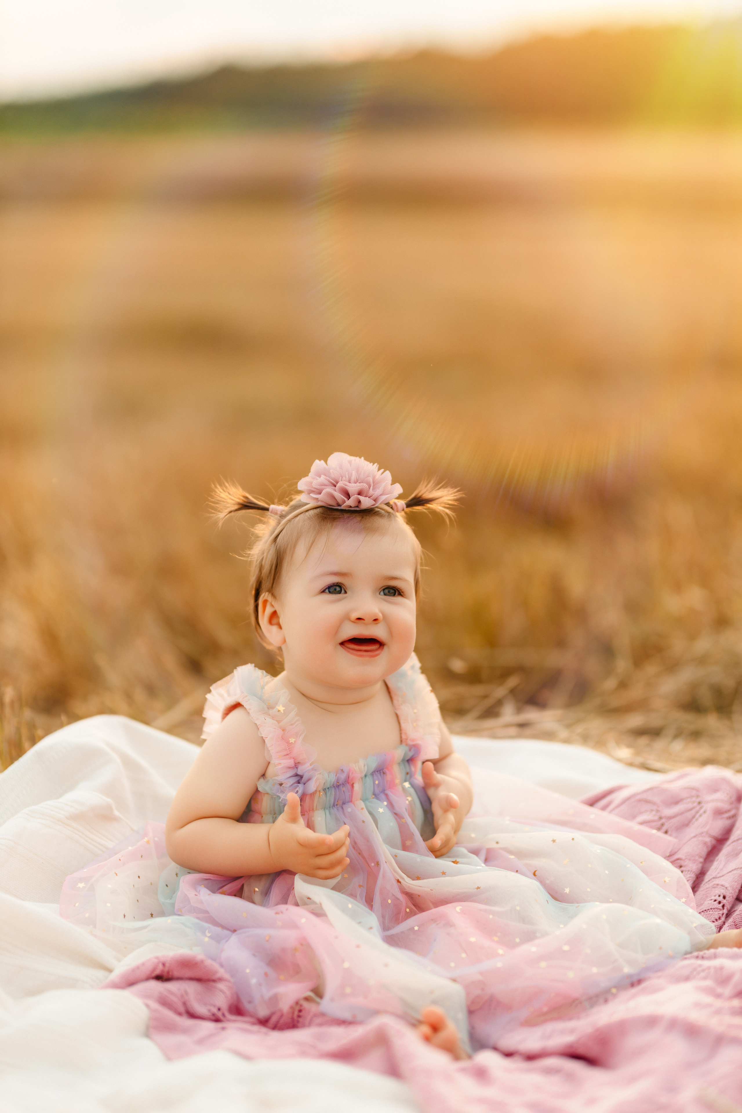 Sesja urodzinowa Liwii. Fotograf Siedlce