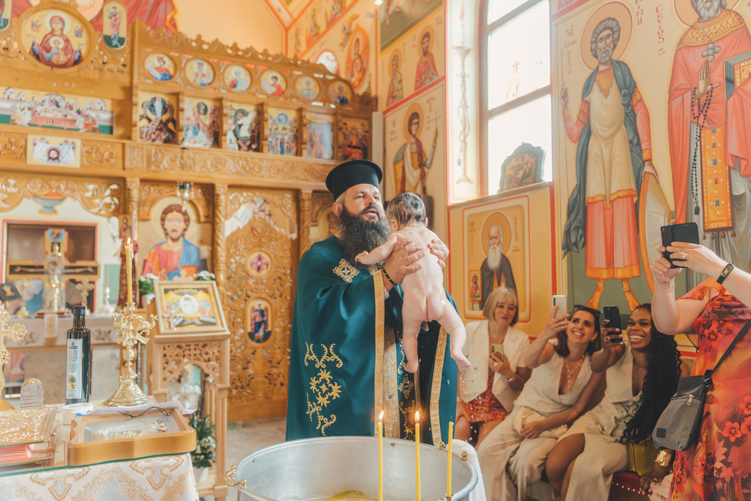 Théo Andrei`s Christening