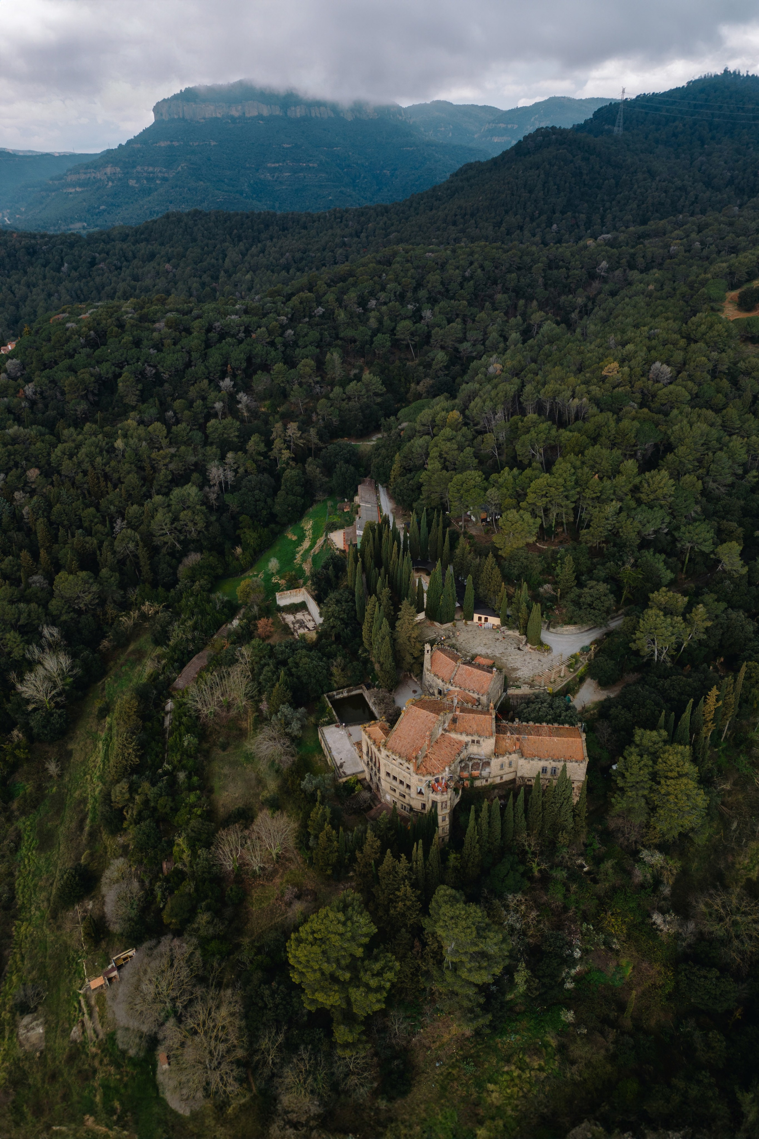 Elegant Barcelona wedding at La Baronia captured on film and digital Romantic destination wedding photography near Barcelona, Spain