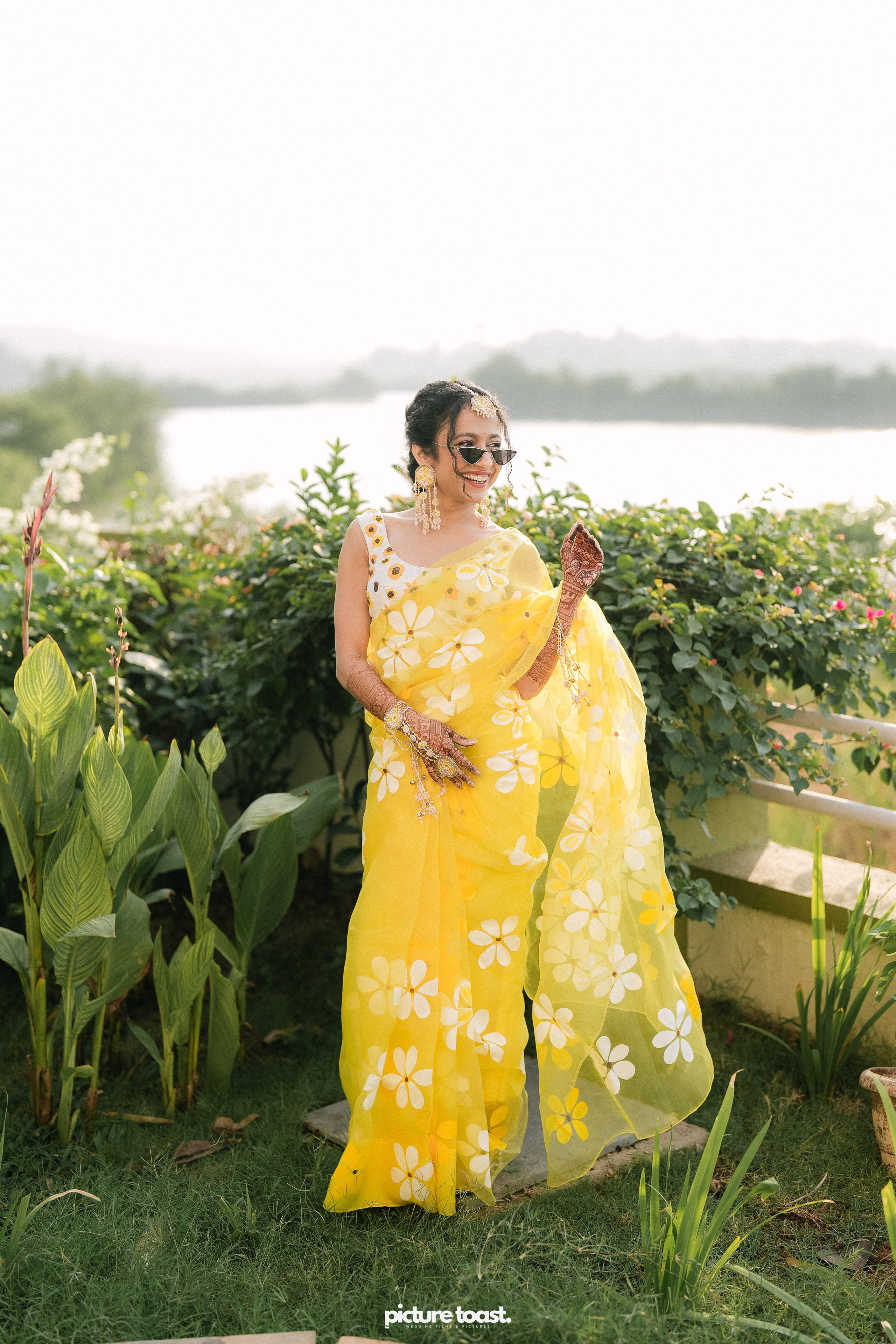 Haldi Hues Ft. Baebie & Goyal. Fine art Wedding Photographers in India & Canada