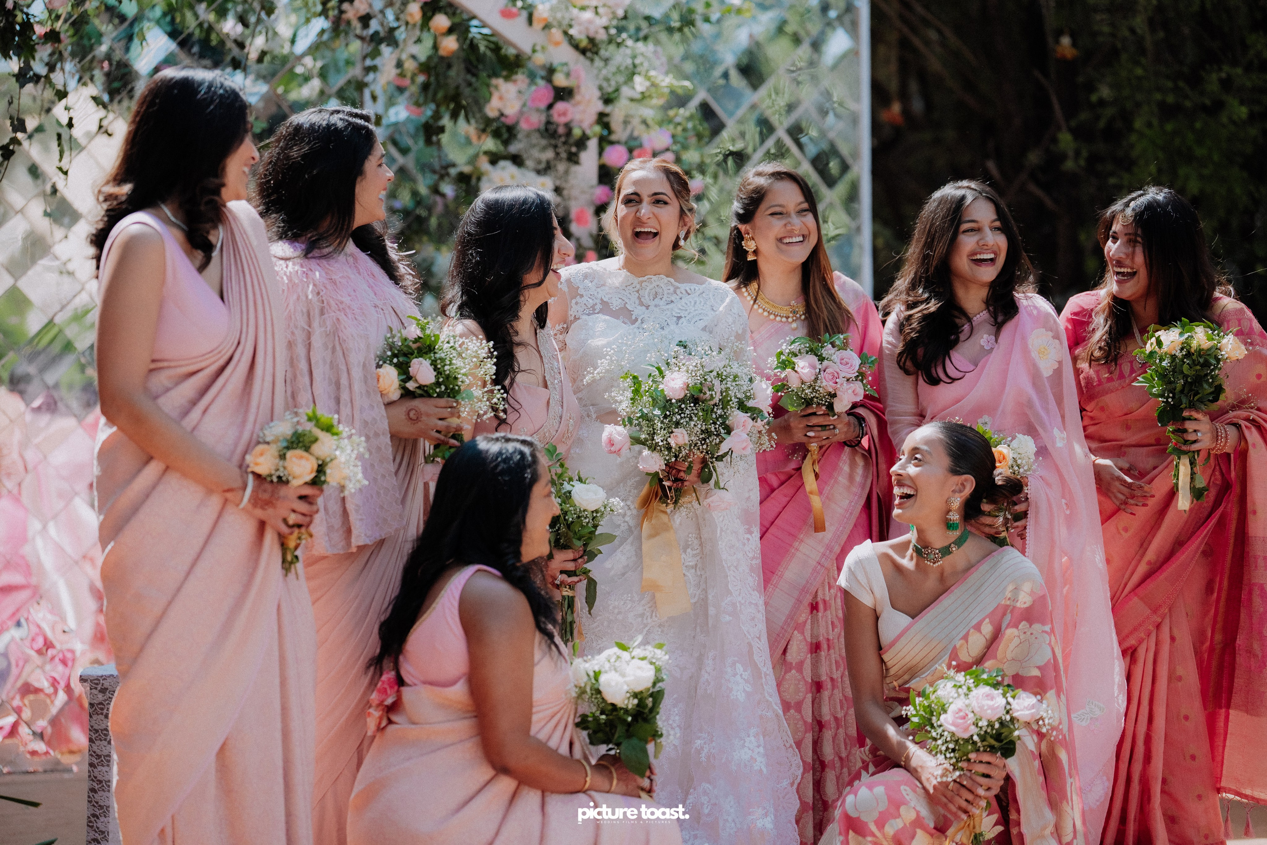 Blessing of Rajiv & Aashna. Fine art Wedding Photographers in India & Canada