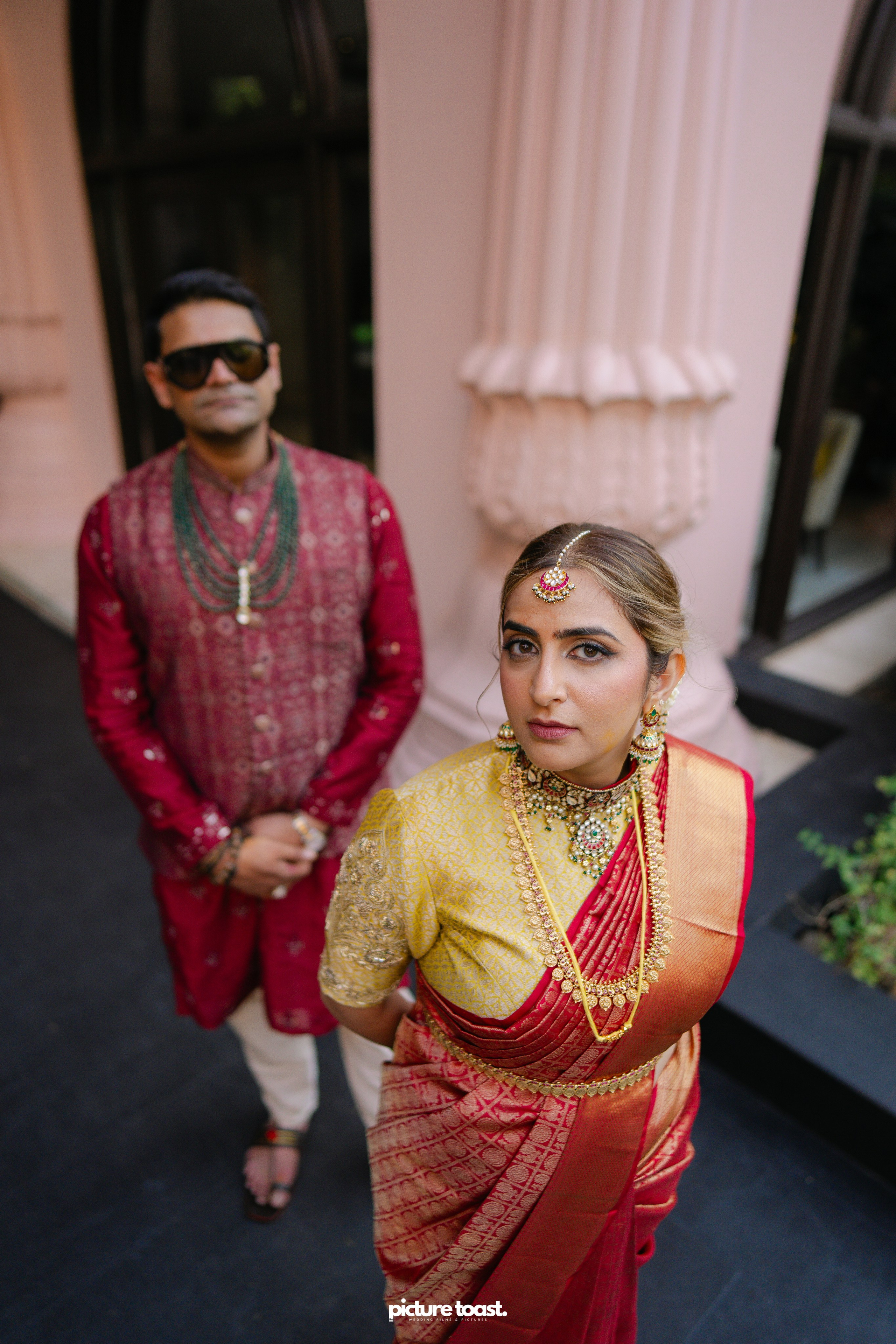 South Indian Wedding Ft. Aashna & Rajiv. Fine art Wedding Photographers in India & Canada
