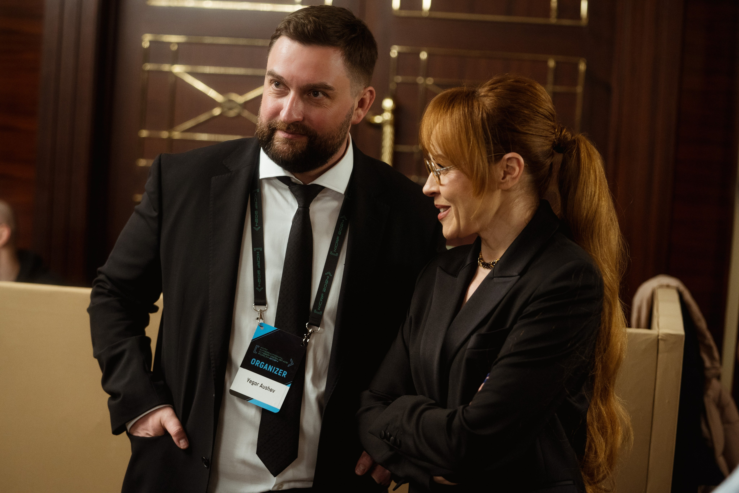 Cyber Resilience Forum. Kostiantyn Holinchenko. Reportage and portrait photographer
