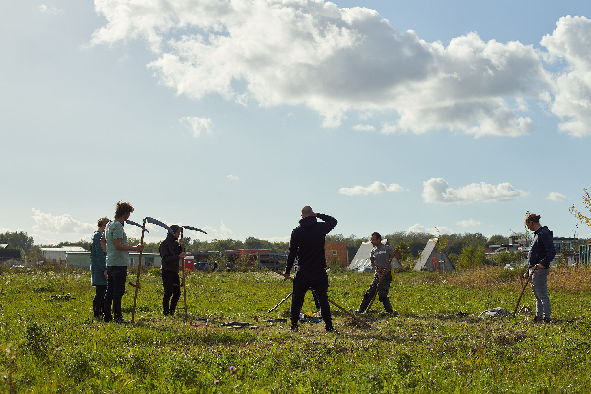 Documentary photo story of 110% Oosterwold. Portrait Photographer in Brussels & Amsterdam — Victoria Ushkanova