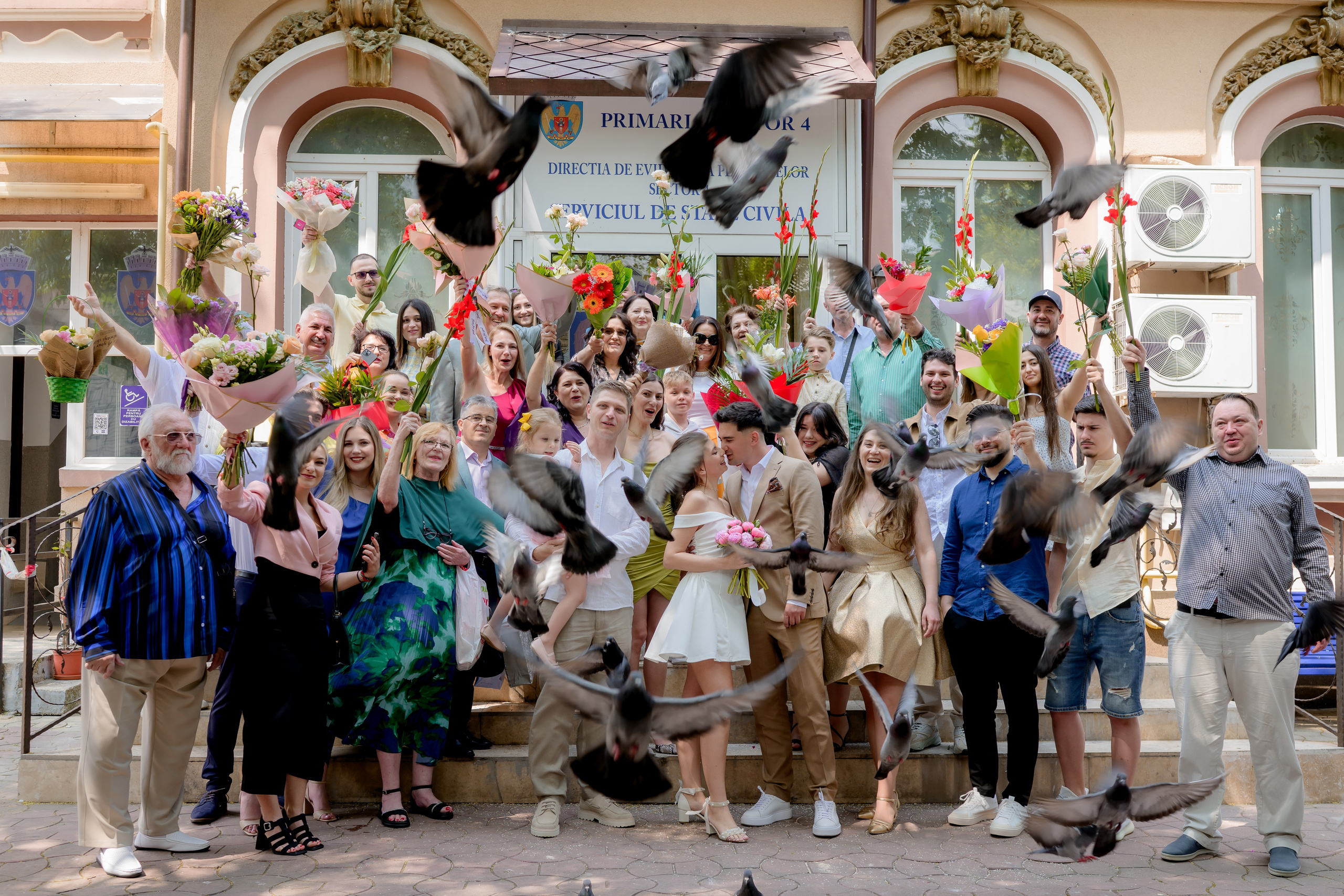 Fotografii la starea civila sector 4 – Iulia & Alexandru