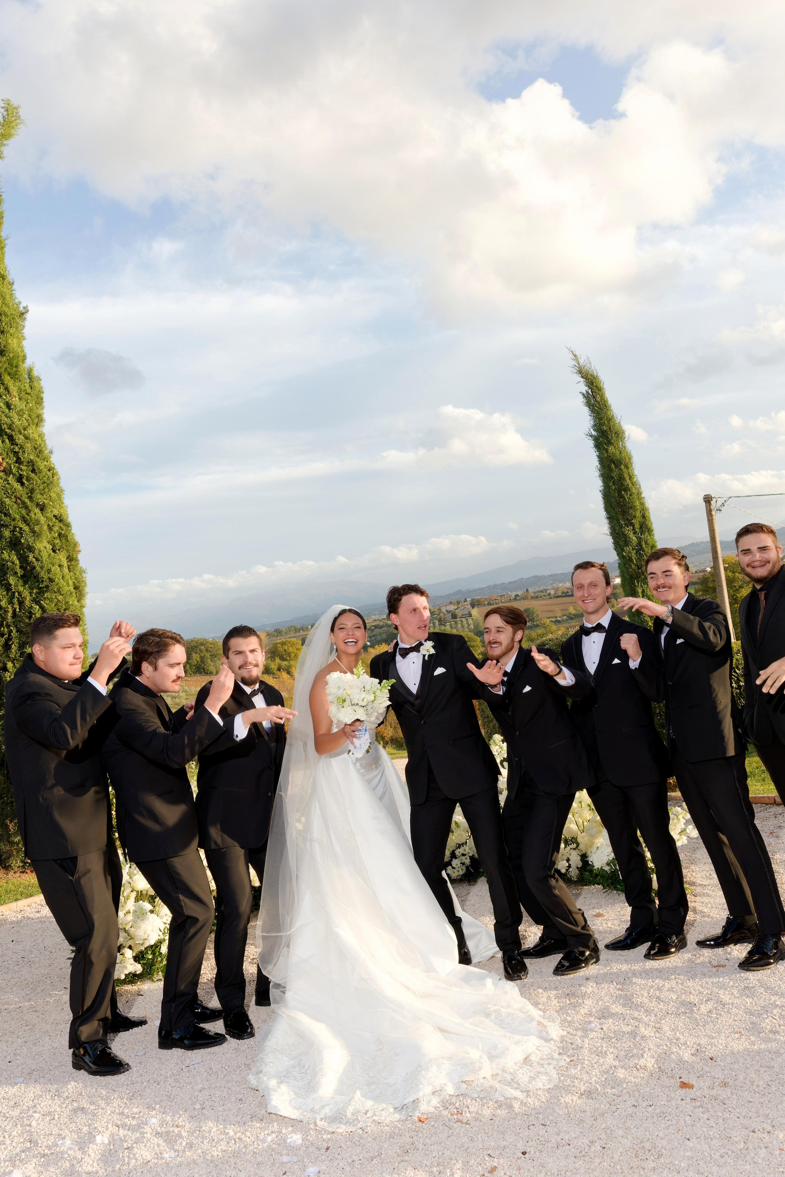 Wedding at Fonte Sala, Umbria