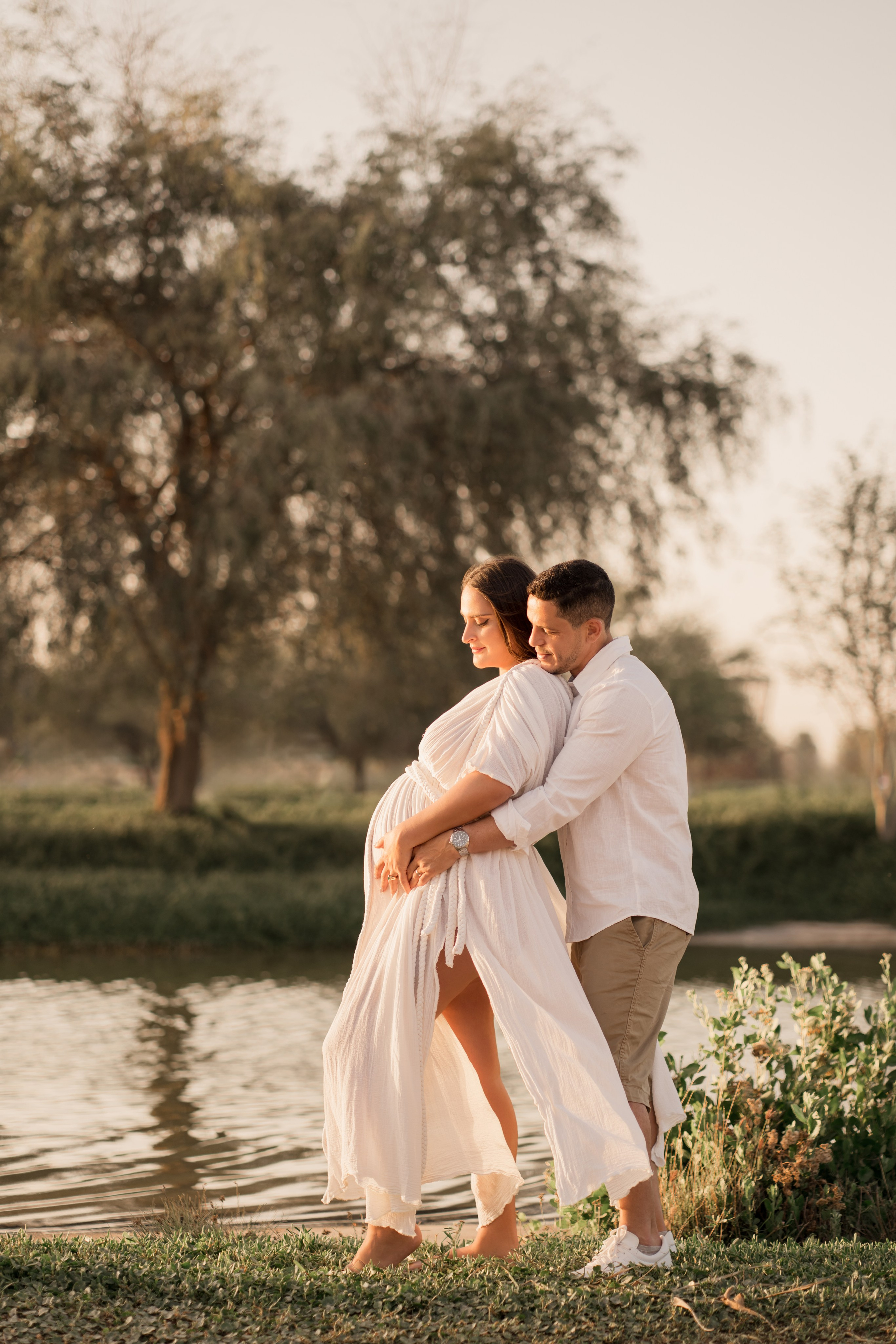 Lake of love. Angela Iakovleva — Family Photographer in Dubai