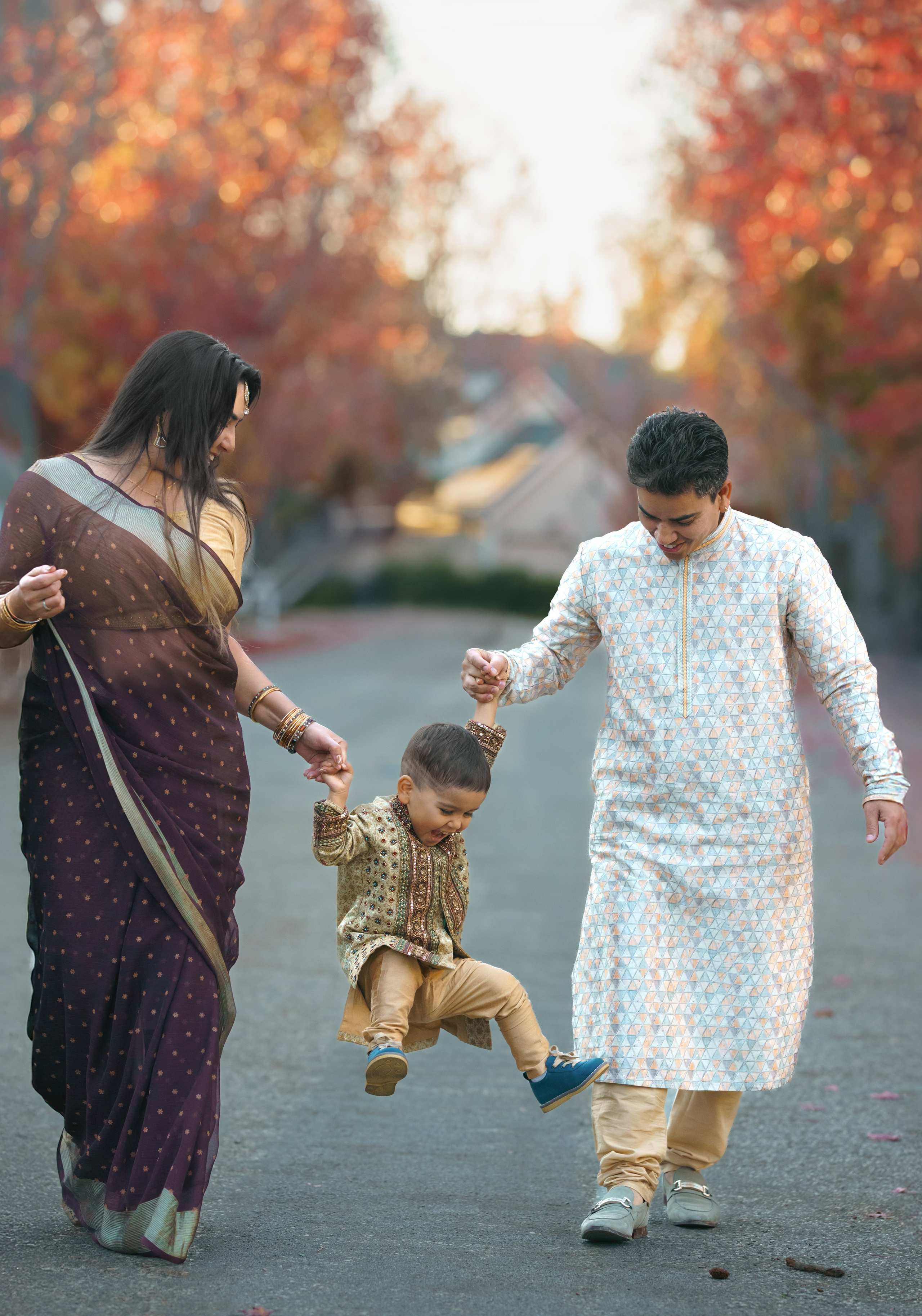 Chocolate family look. Tatiana Smirnova — Photographer