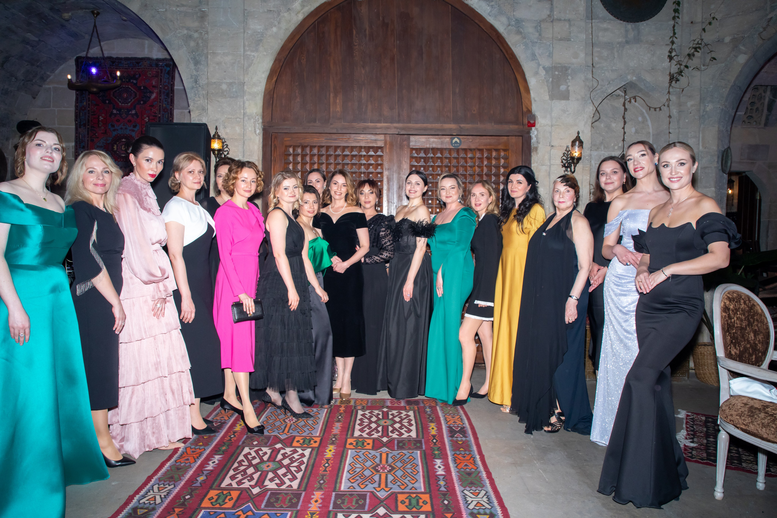 Gala-Dinner with the French Countess, the main etiquette expert Marie de Tilly. Baku Photographer