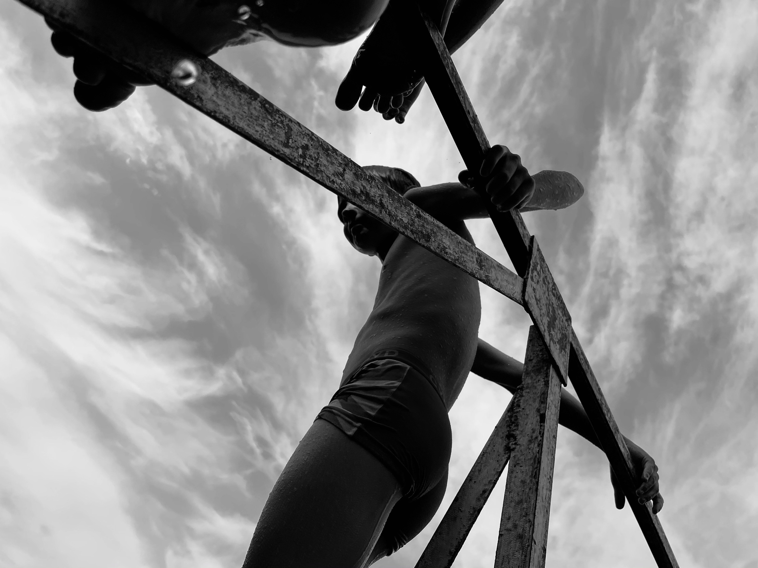 You fly when you jump. Ana Khocho