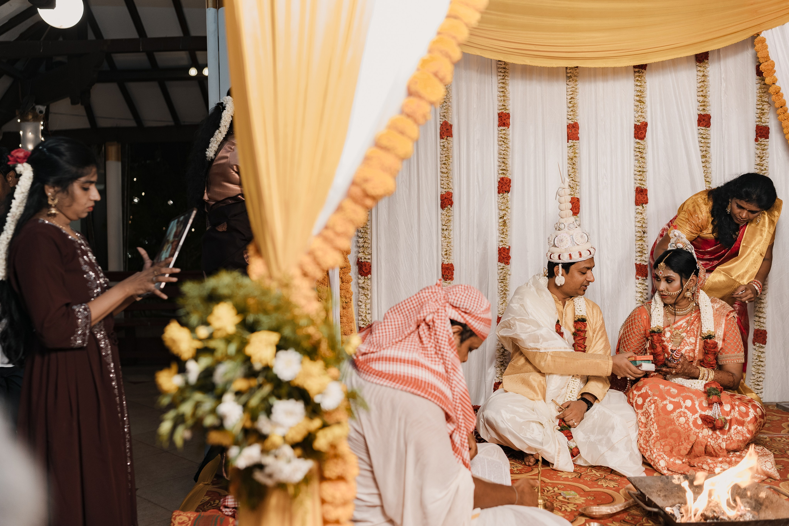 Sagaya & Rakesh. Agam Vizha