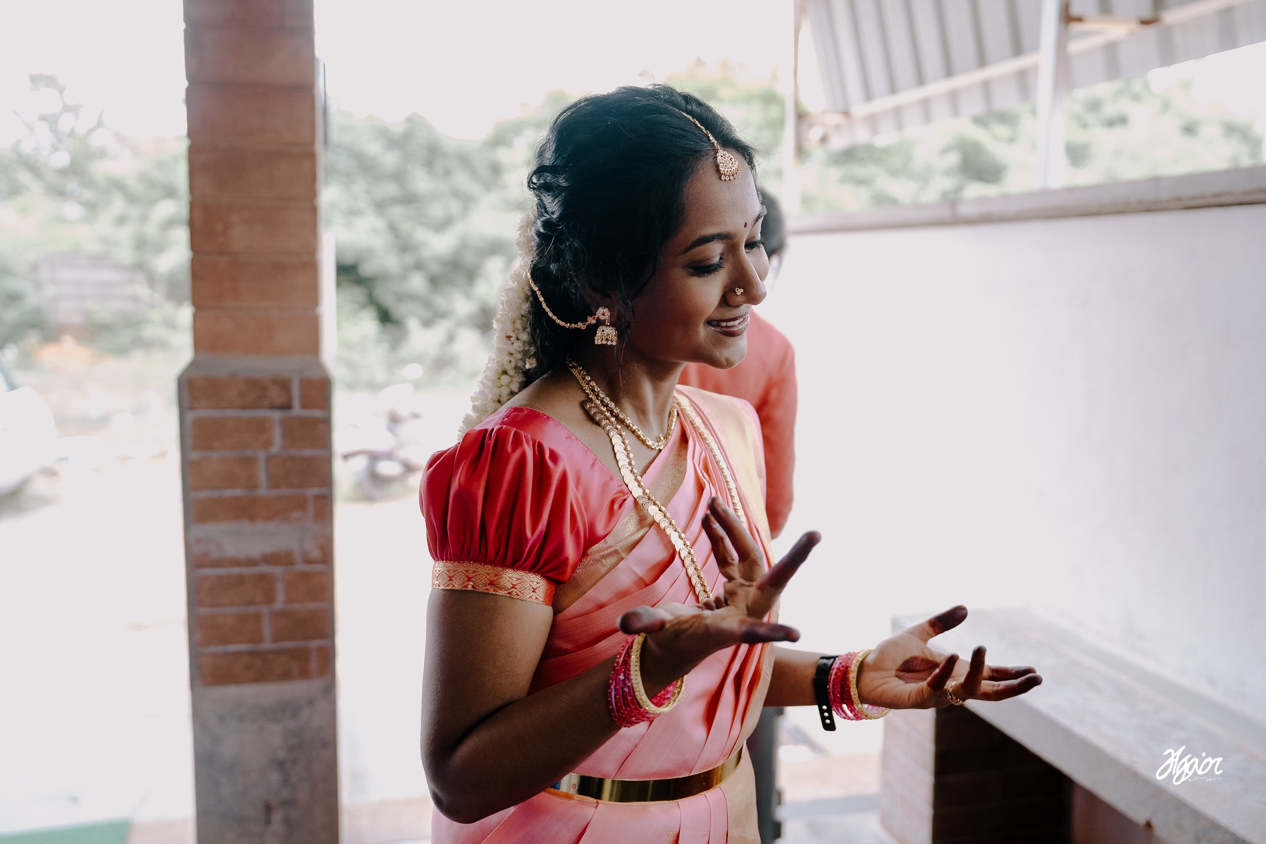 Wedding documentary photography in Pondicherry. Agam Vizha