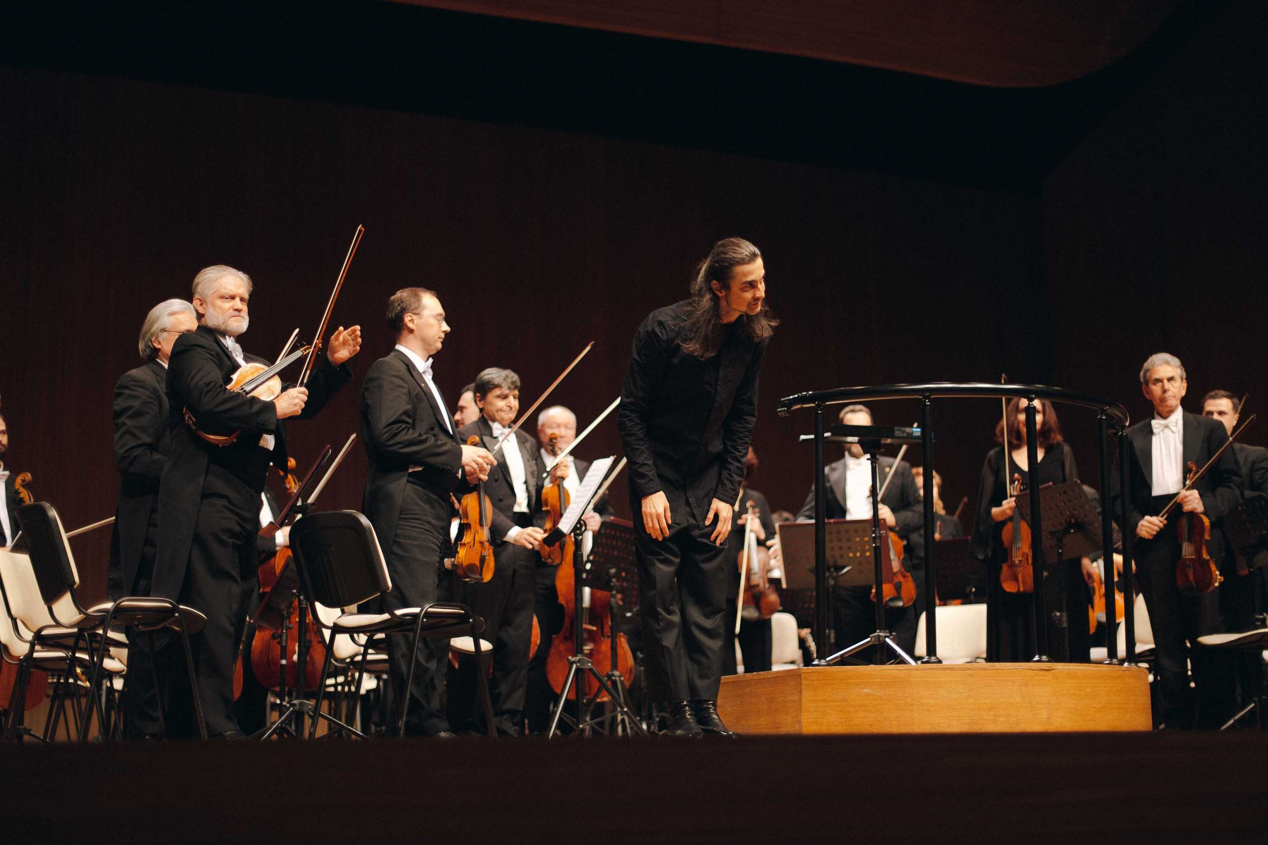 The Tchaikovsky Academic Grand Symphony Orchestra in Baku. Wedding&Event photographer Ismail Rzayev in Baku