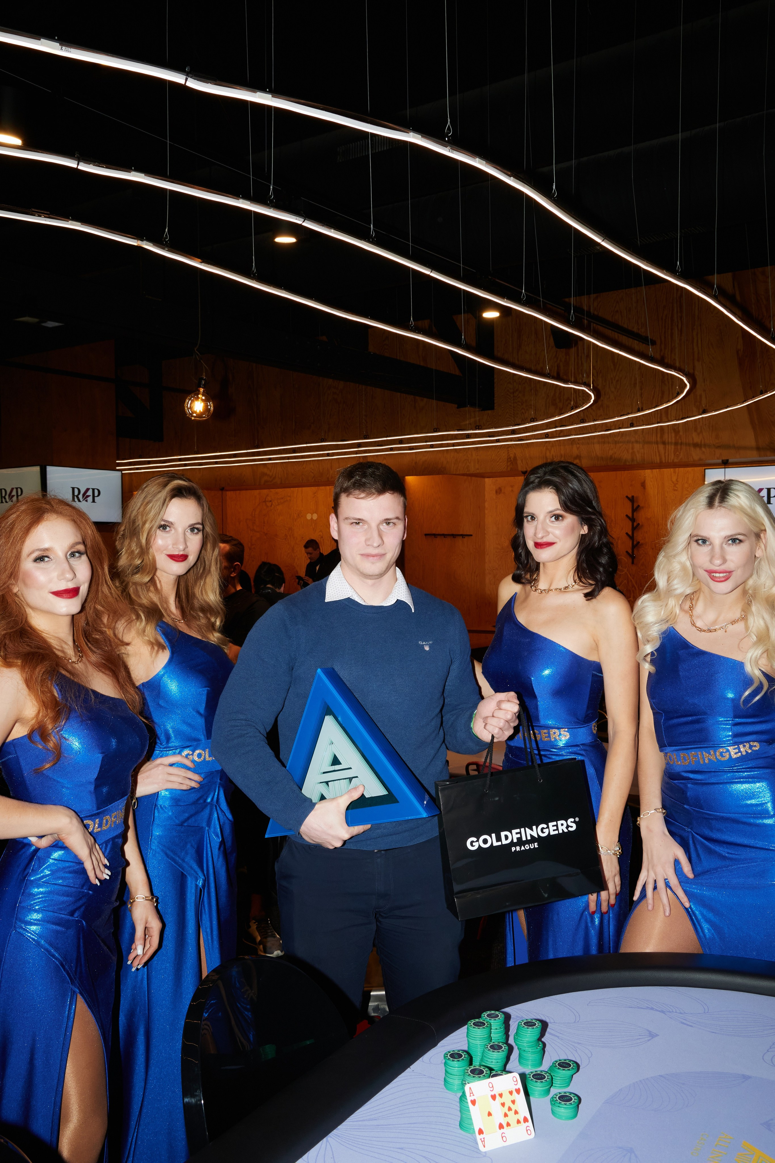 Poker night event. Portfolio