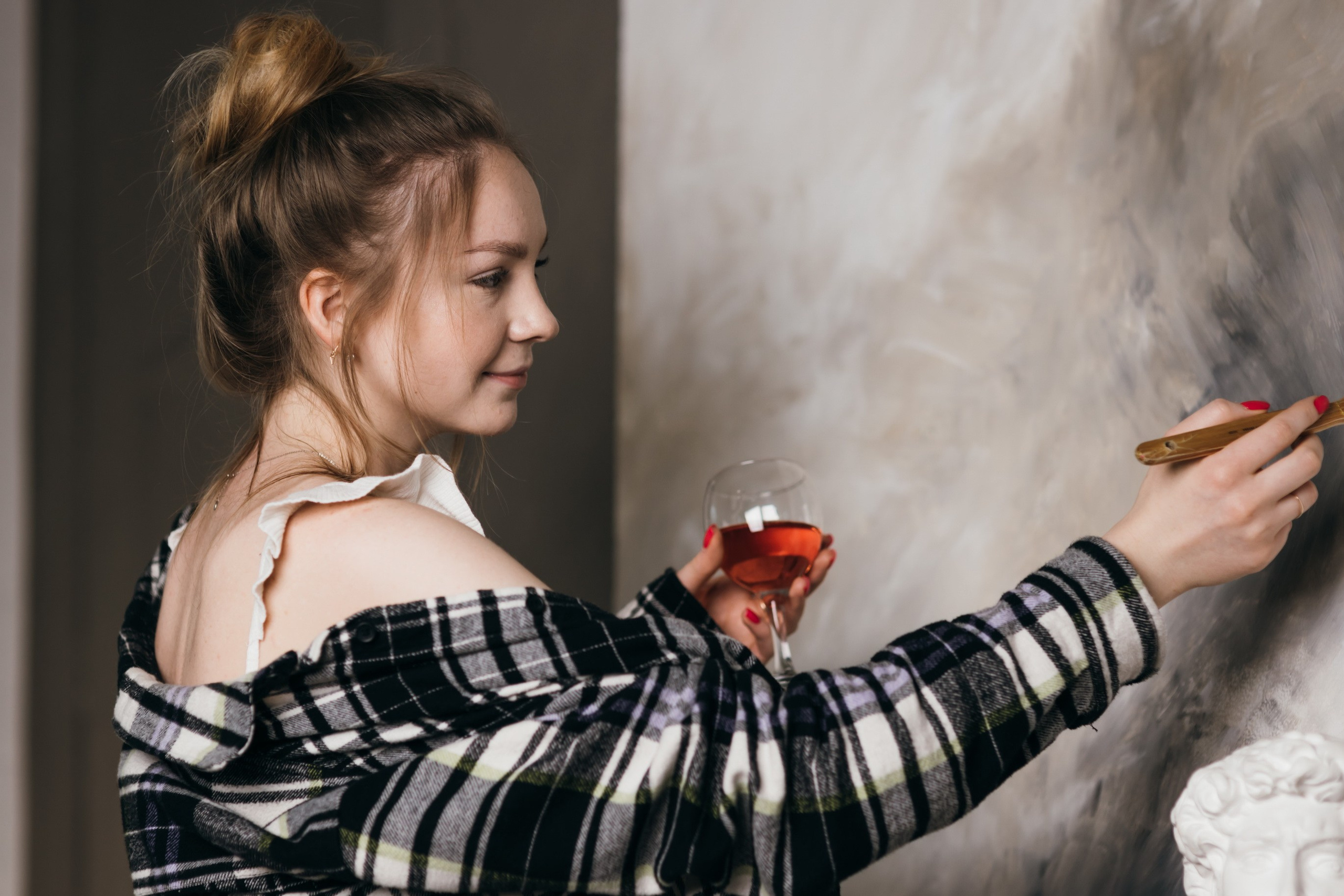 Алеся-фотосессия для художника. Фотограф Анна Кучерявая | Свадьбы и мероприятия в Дубае