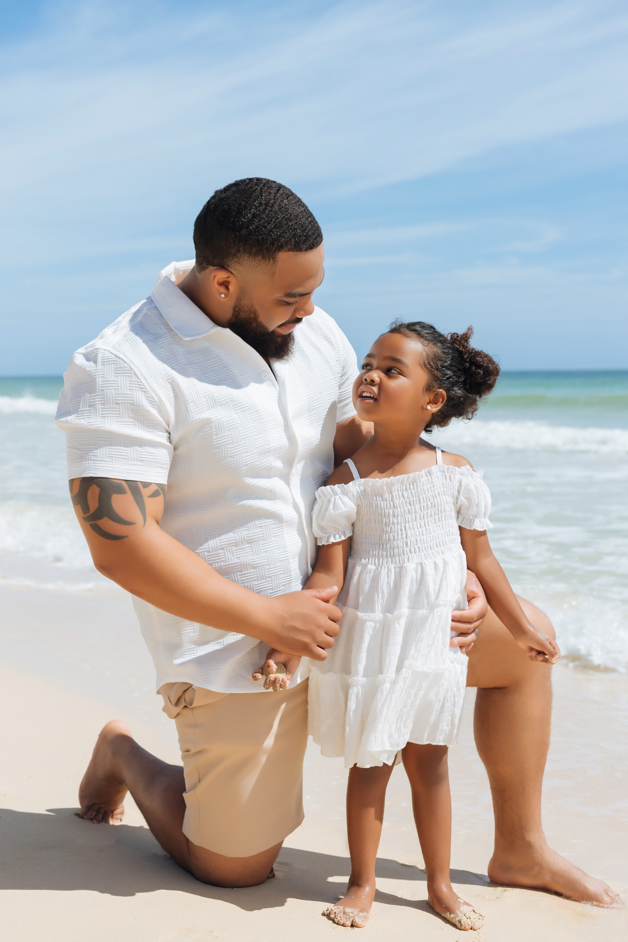 Macao beach family photo shoot (Morning). Photographer in Punta Cana Anni Robles