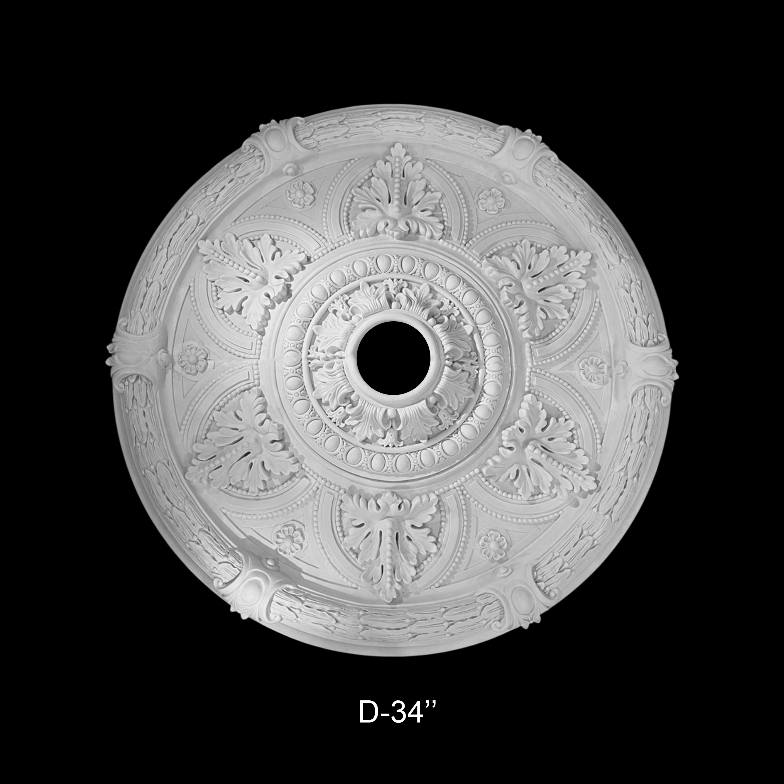 Medallions. Plaster molding