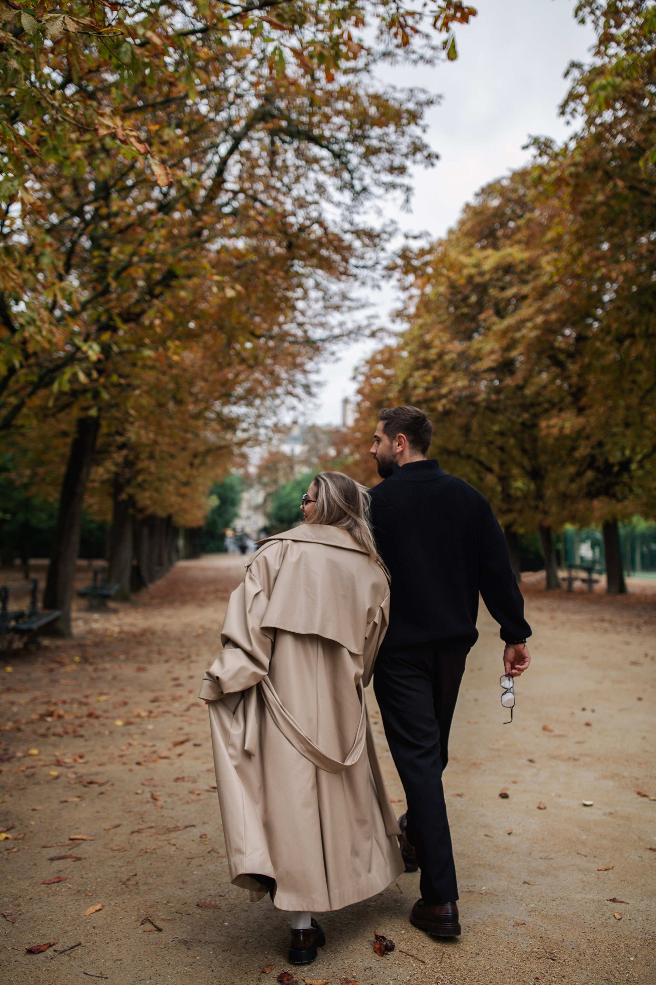Autumn love story in Paris. Photographe à Rouen, France