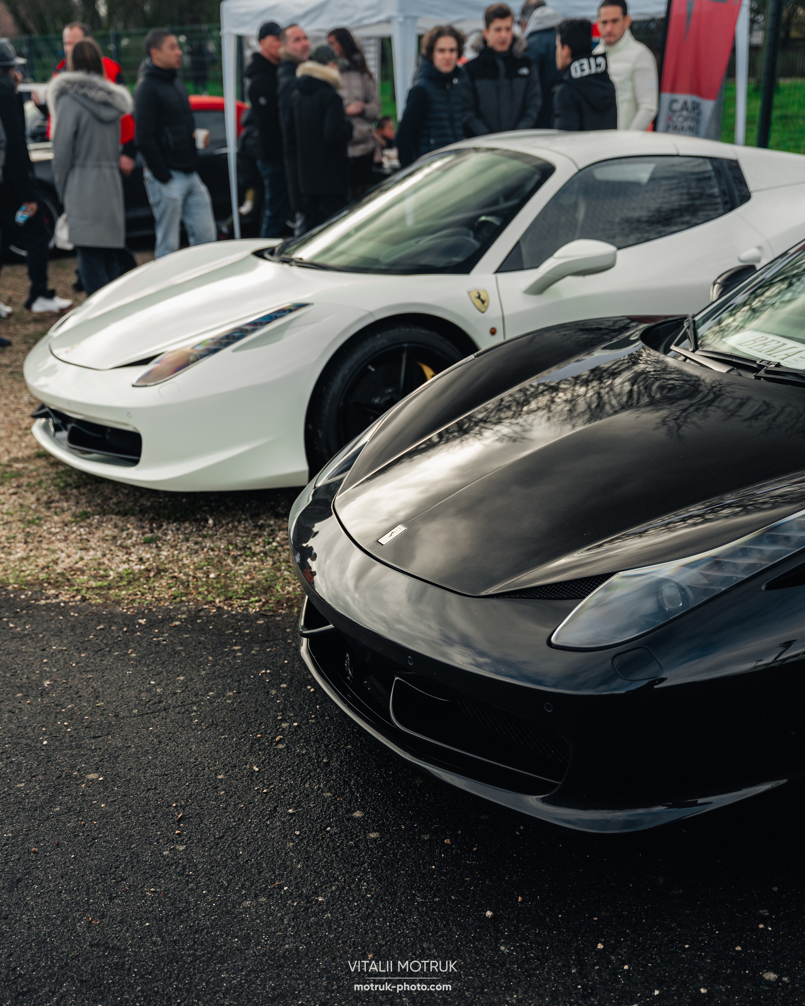 Cars and Coffee 11 February. Photographe de voitures à Paris — Vitalii Motruk