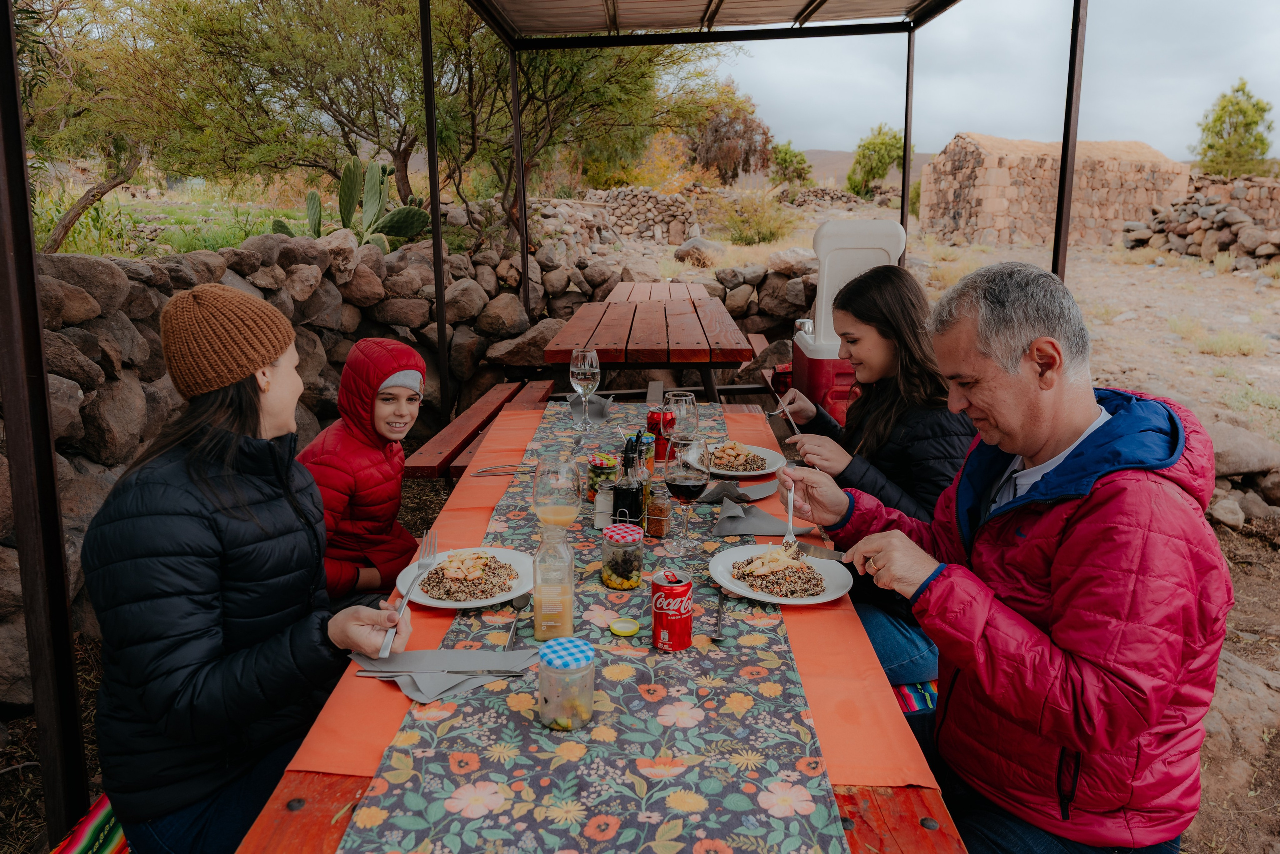 Família Ragazzi (cobertura em passeio). Principal