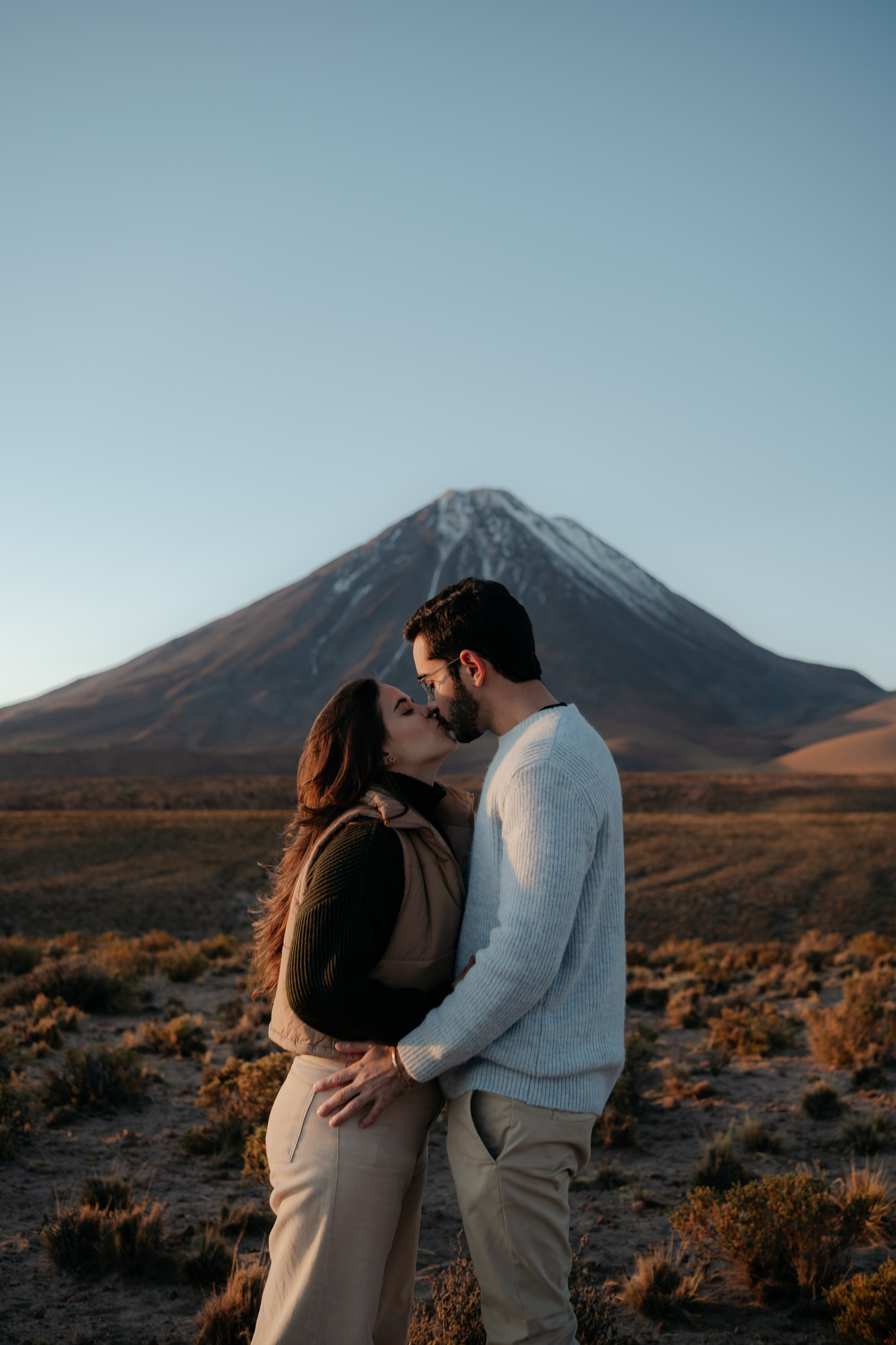 Fotógrafo no Atacama