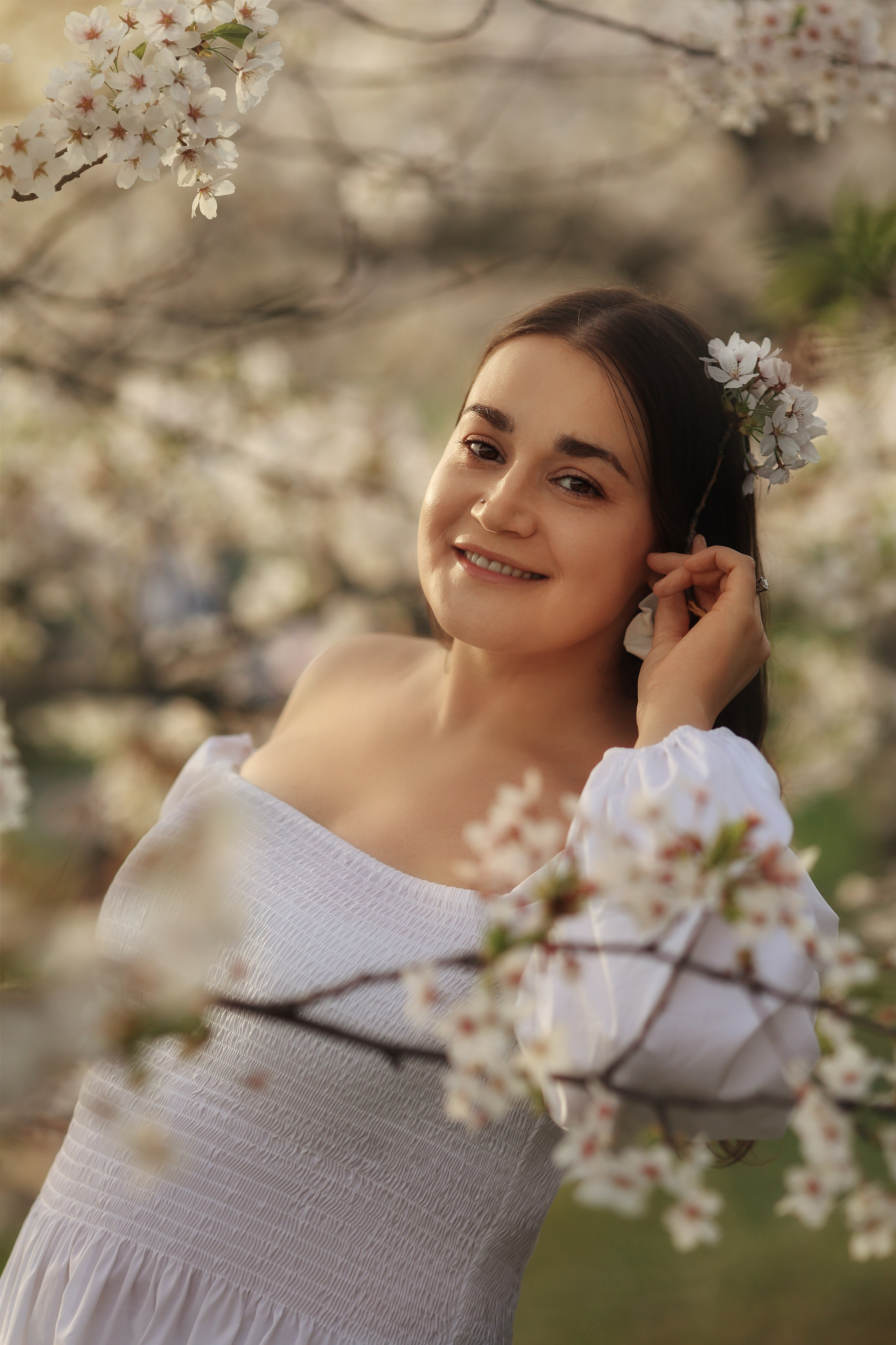 Нежное цветение сакуры. Family photographer in Vilnuis Svetlana Naumova