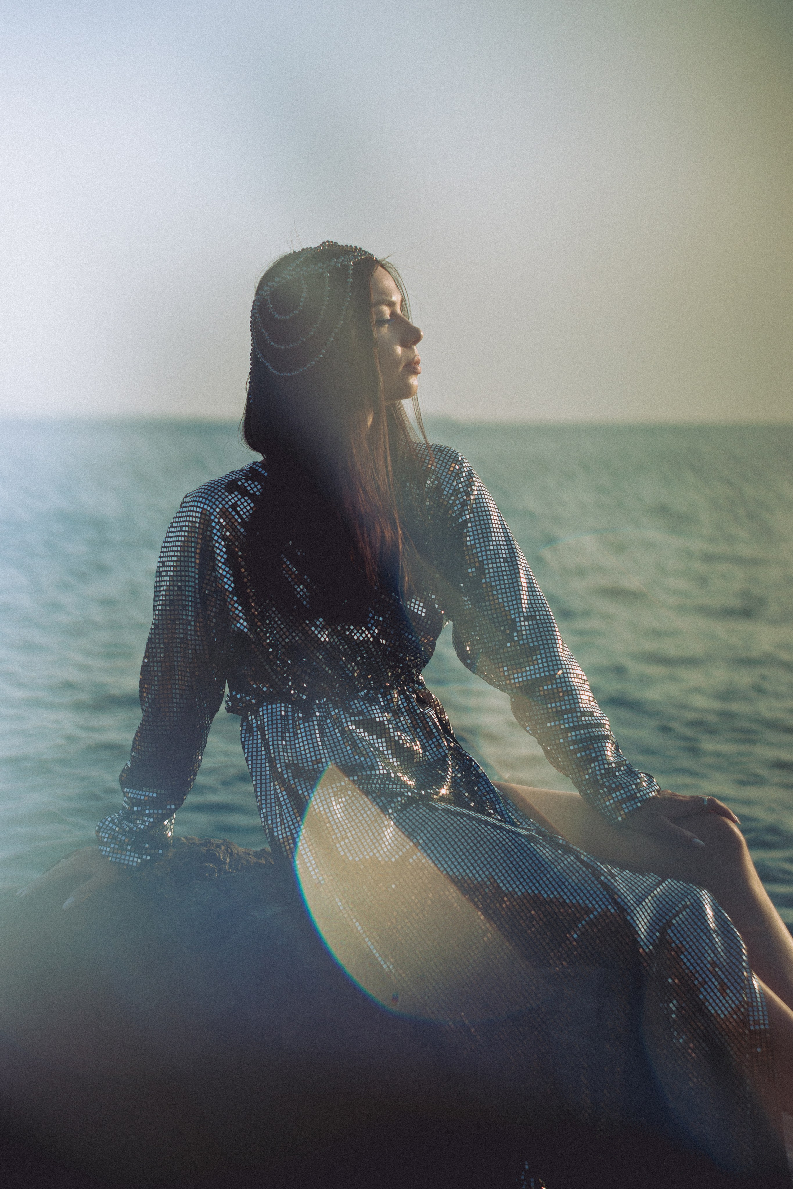 “Goddesses” Daria as Amphitrite. Photographer in Greece Kristina