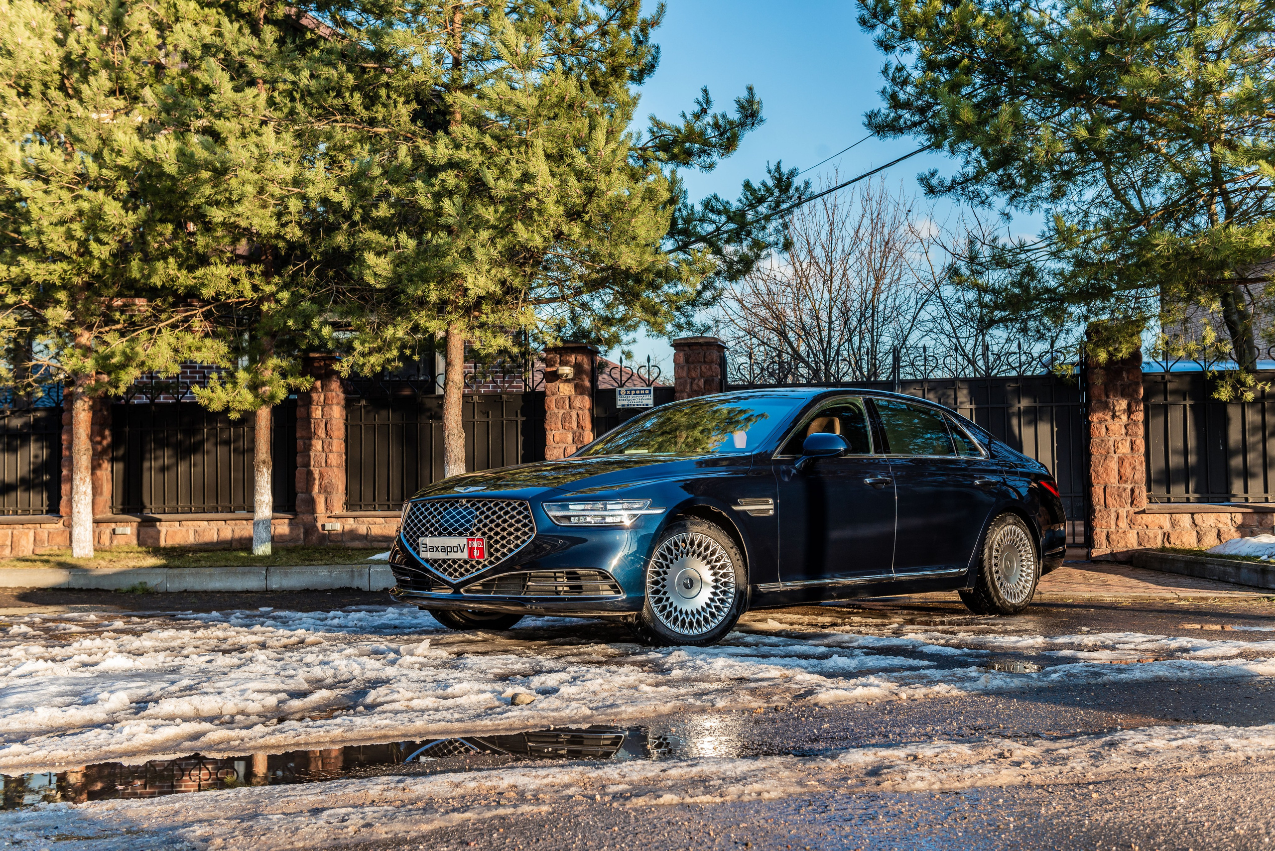 Автомобильная фотосъемка Genesis G90. ФОТОГРАФ МЕКСИКА КИНТАНА-РОО
