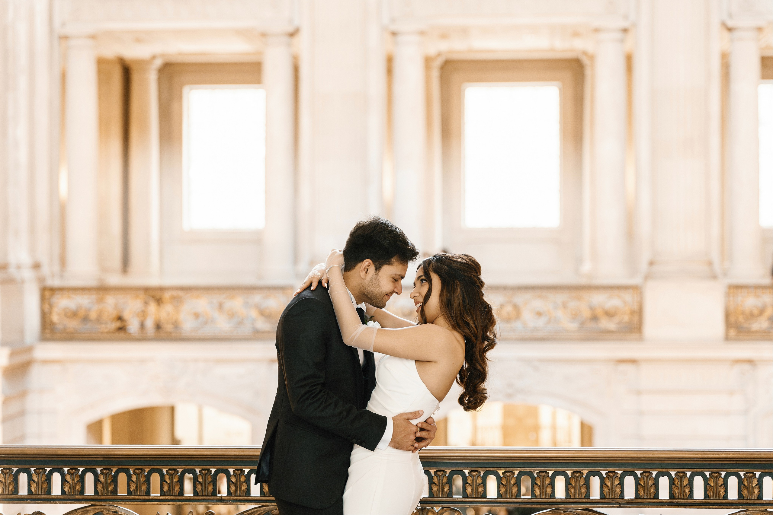 San Francisco City Hall Wedding. Wedding Photography & Videography Team in California, Los Angeles, San Francisco, San Diego and Travel