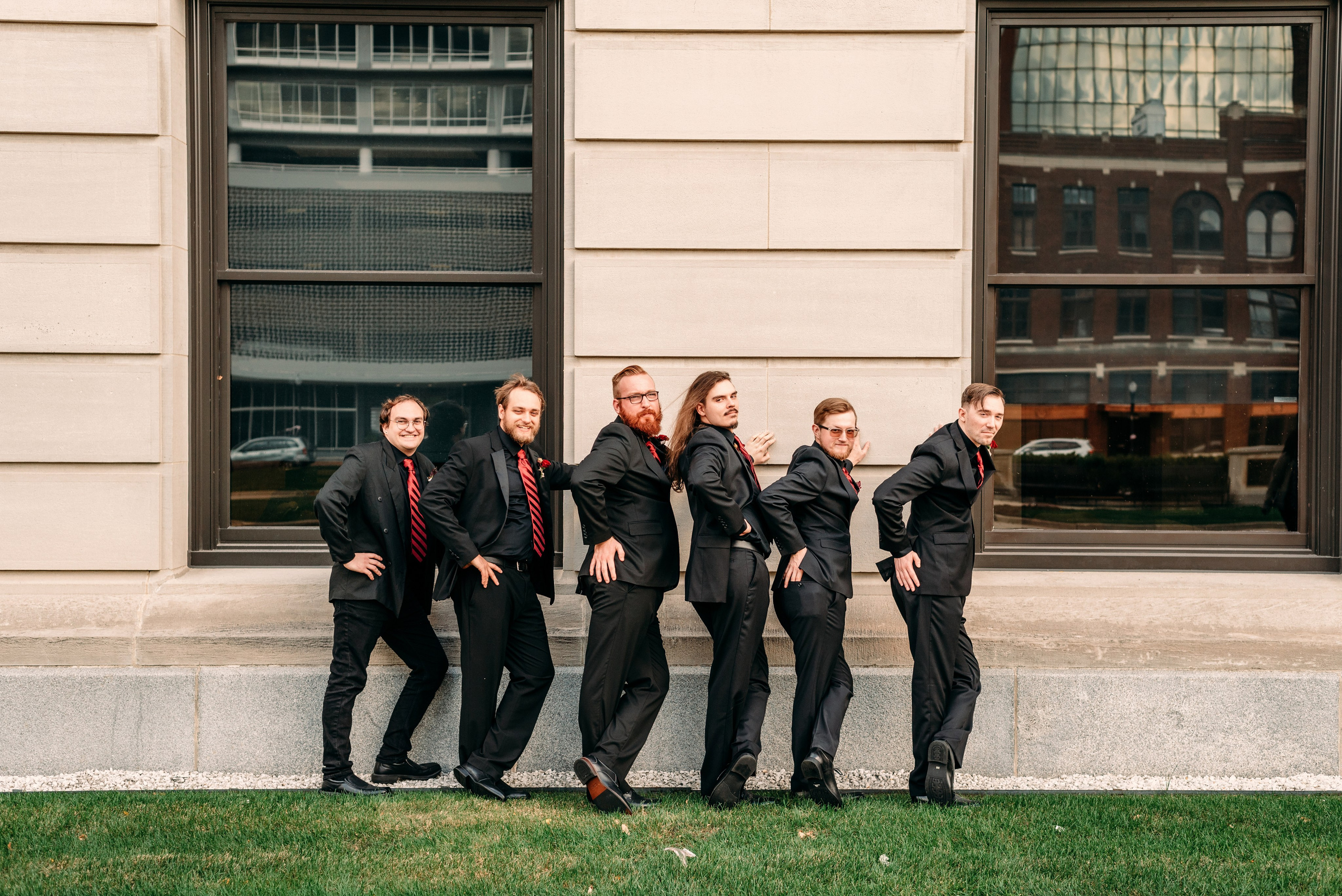 Bold & Dramatic Wedding at The Paper Mill on The Landing | Fort Wayne Wedding Photographer. Alexandria Danielle Photography | Fort Wayne & Indianapolis Wedding Photographer