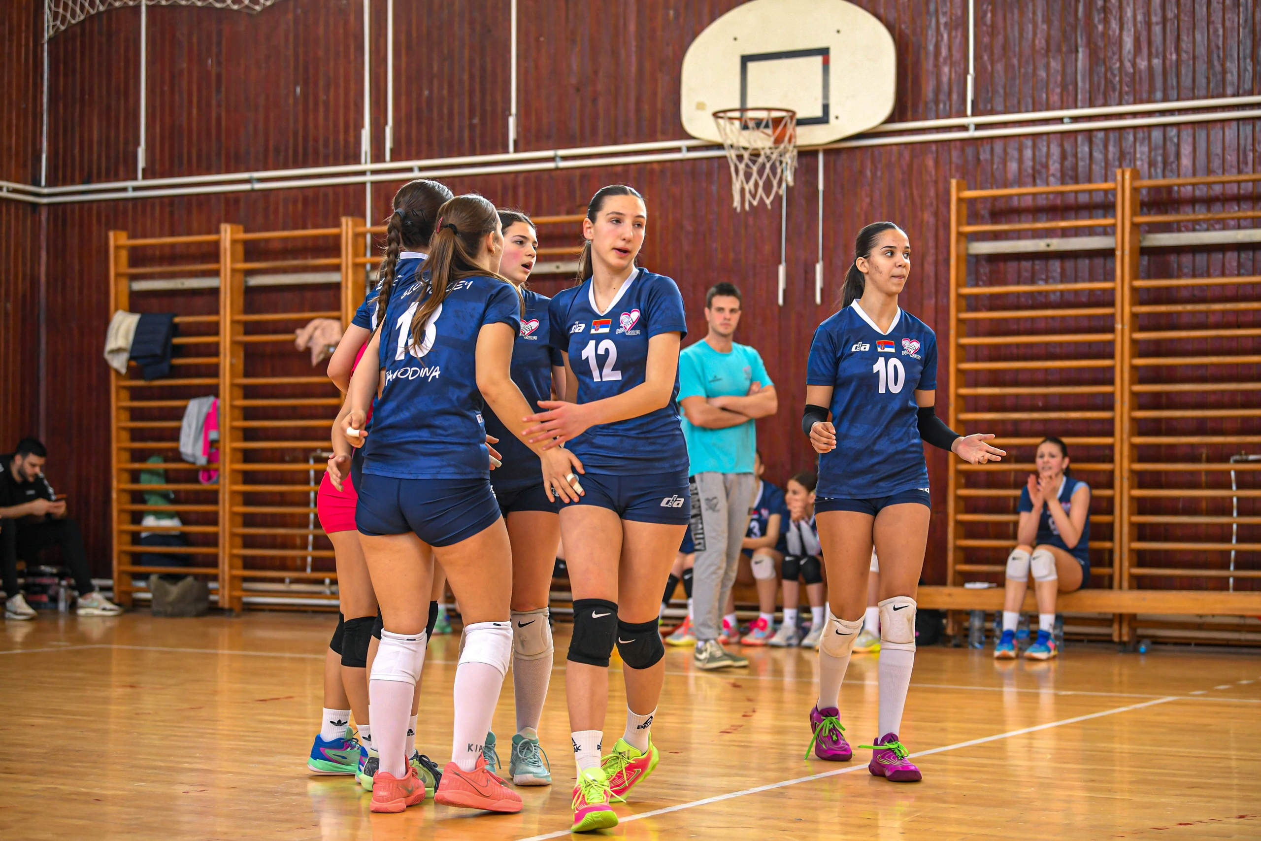 Odbojka 22.03.  Radnicki KG — BlockVolley JAG. Foto Simic Jagodina