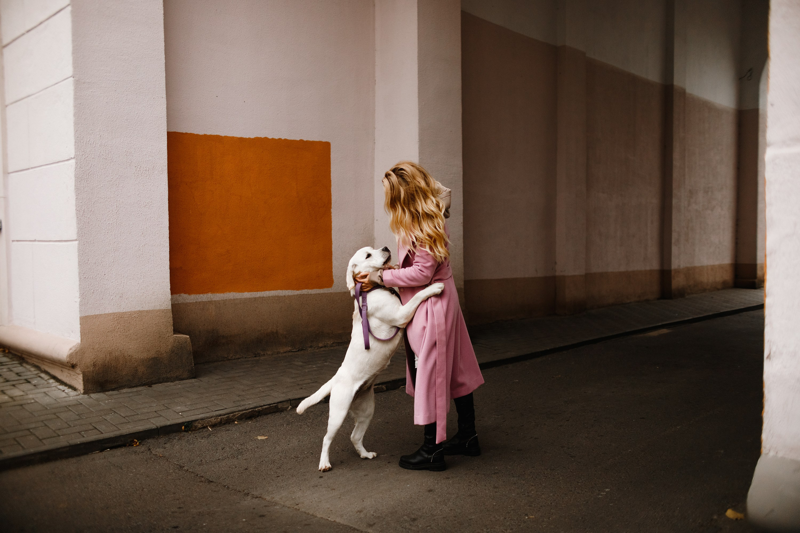 Tatiana & Tessa. Kaja | fotograf we Wrocławiu | ludzie i psy