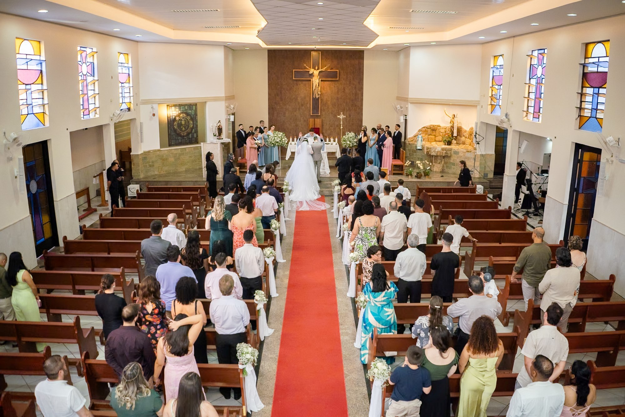 Casamento Geo e Renan — Igreja e Alvorada. Fotógrafo de casamento e Filmmaker de casamento