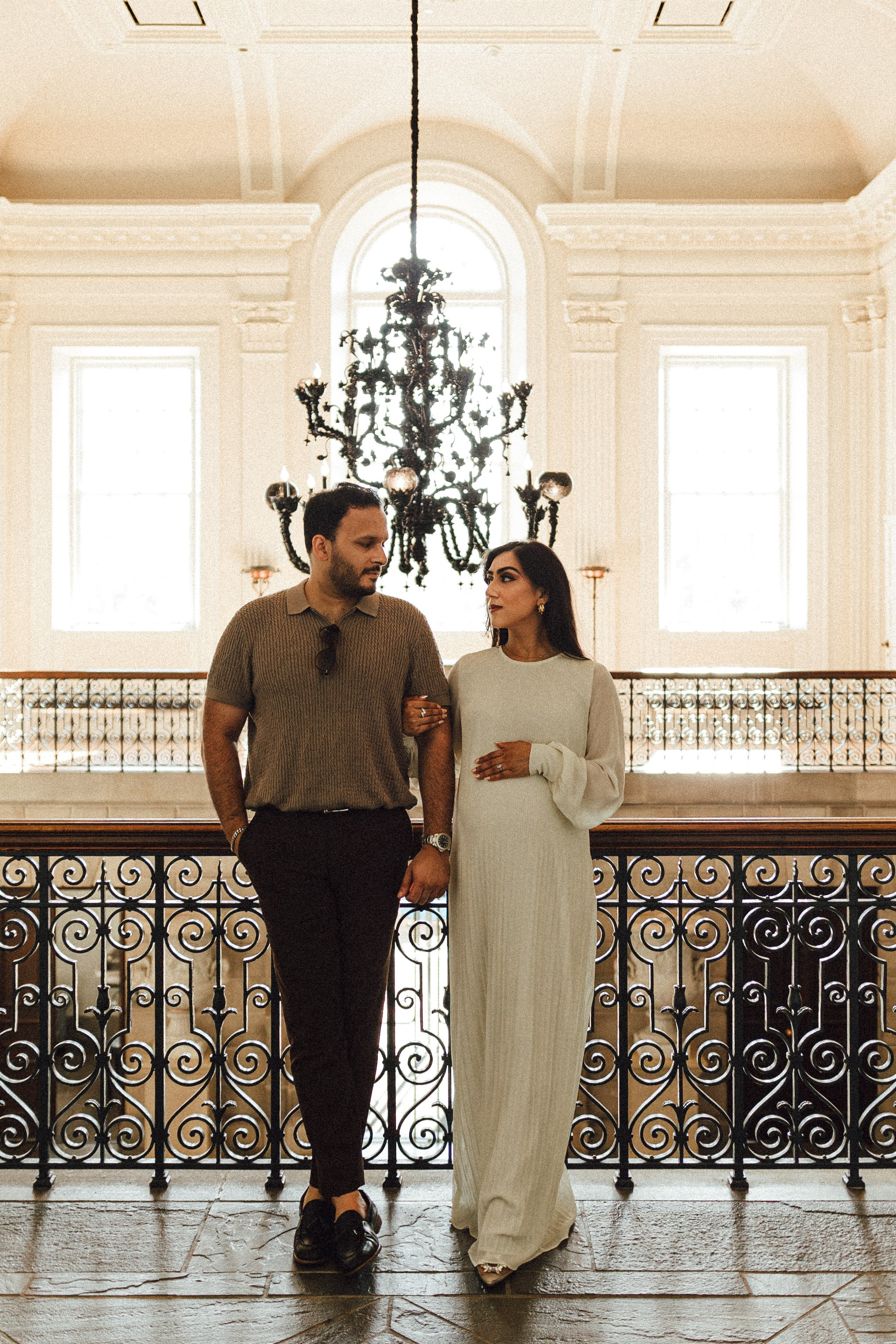 Baby Rahman Announcement. Sara Eulalia | Virginia Photographer