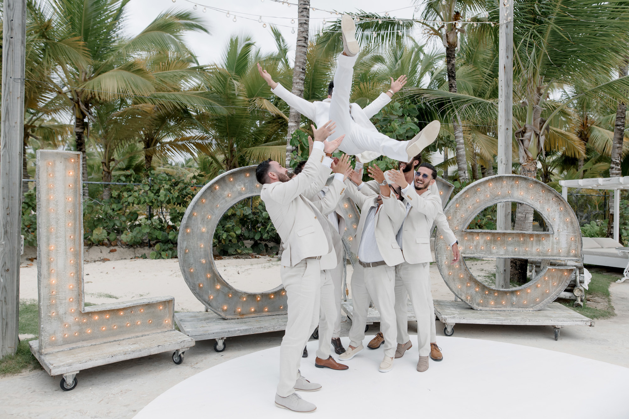 Свадьба в пляжном клубе Кукуа