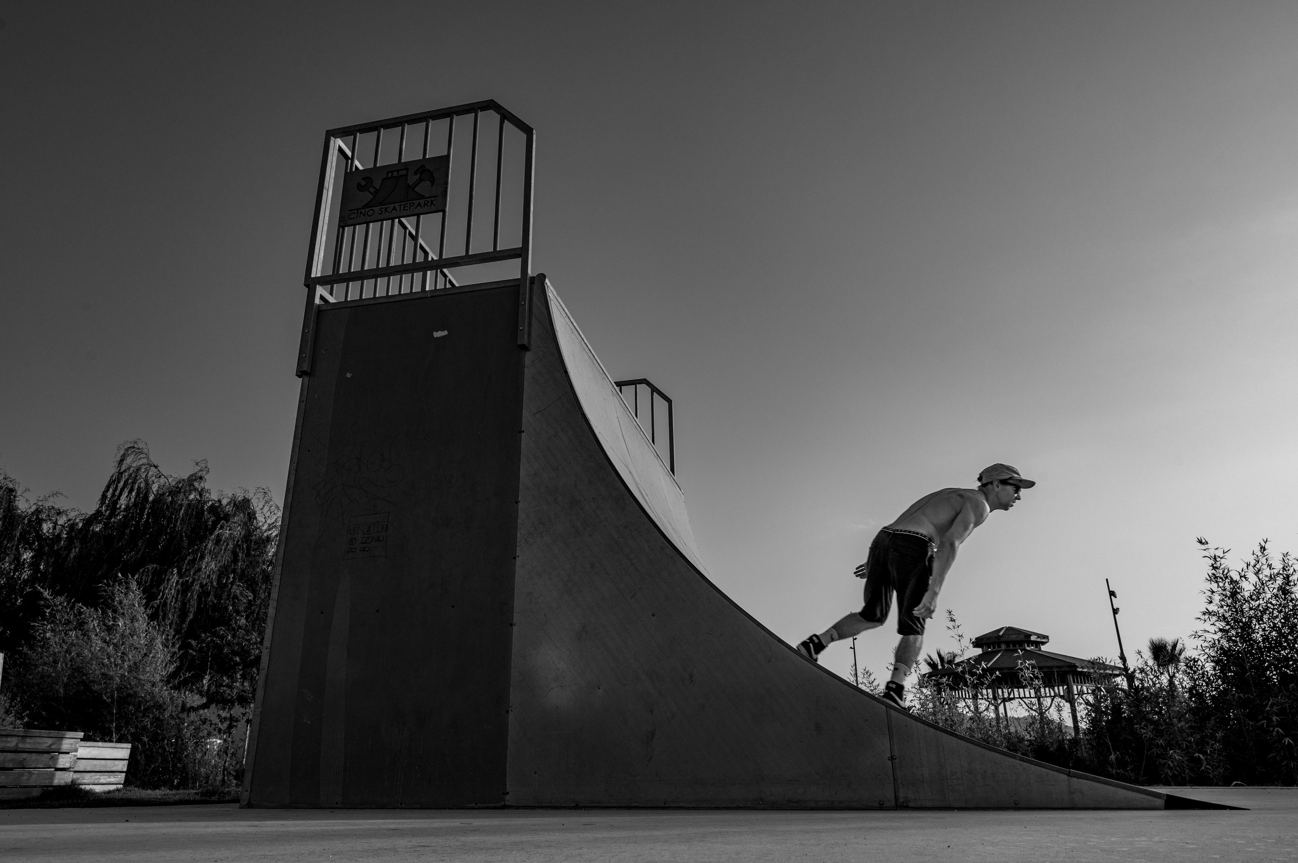 Alex — skate park at Fethi Bey. Photographer Yulia Lushnikova, Based in Valencia