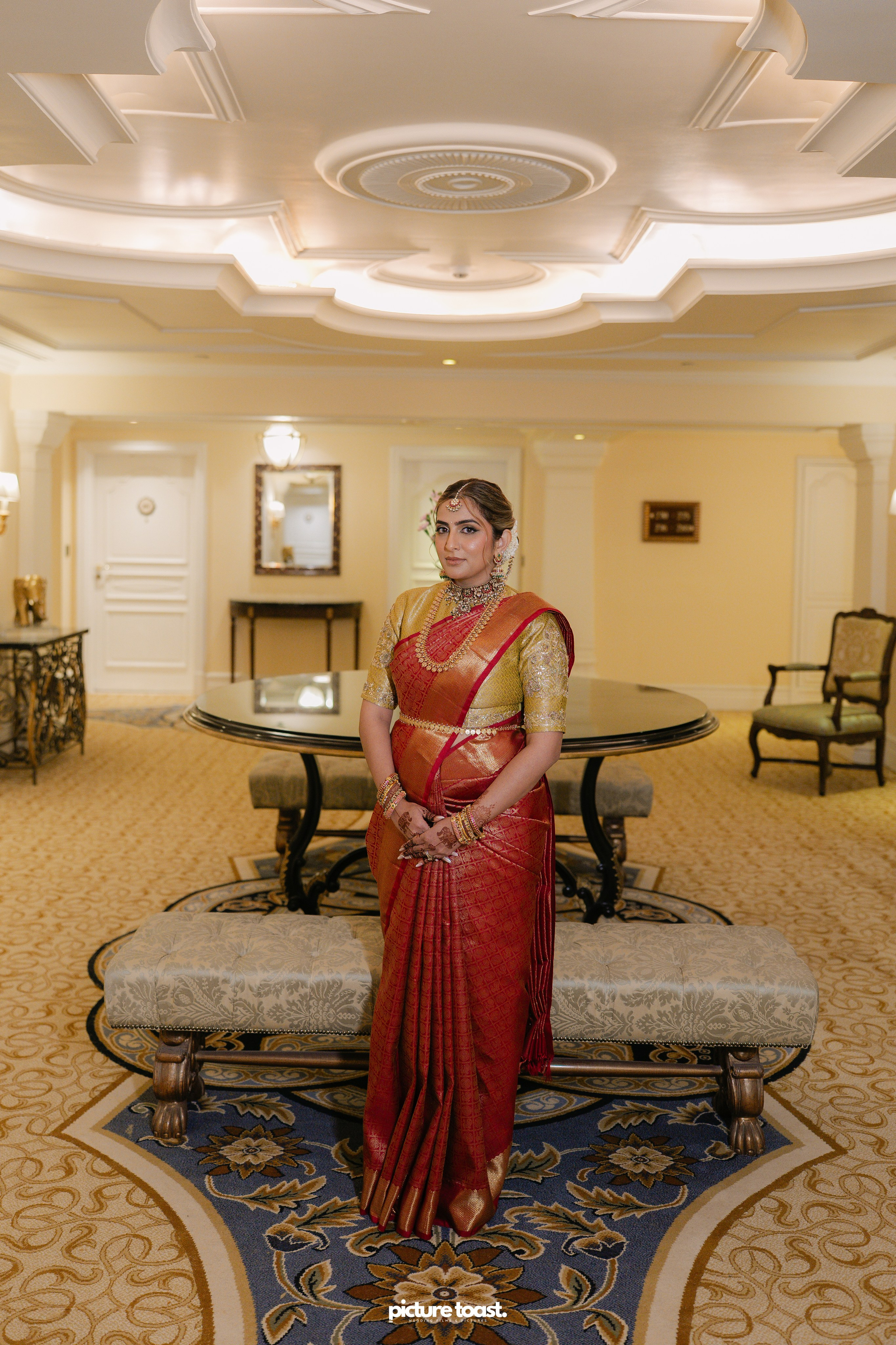 South Indian Wedding Ft. Aashna & Rajiv. Fine art Wedding Photographers in India & Canada