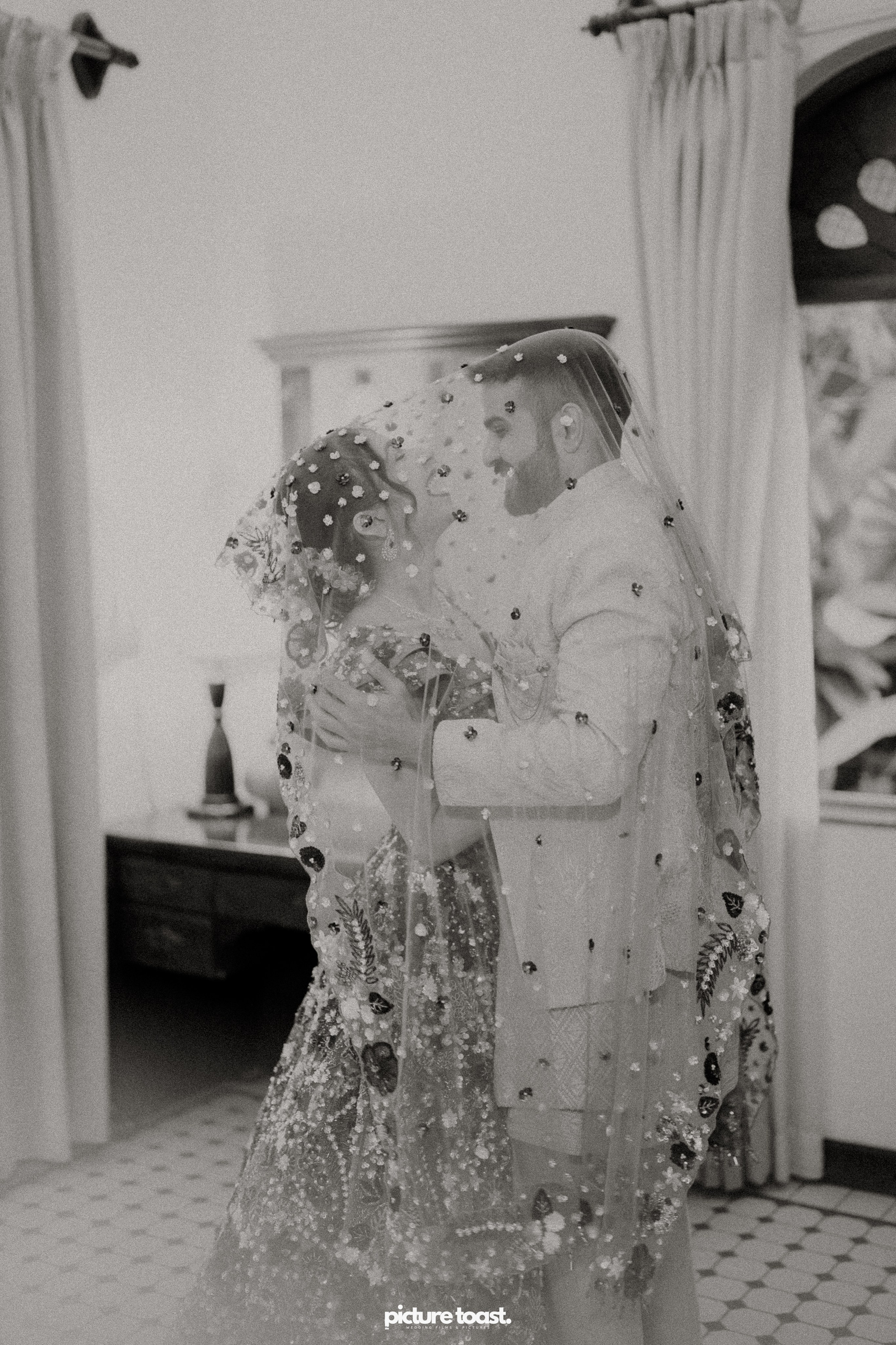 Varamala Ft. Barbie & Aneesh. Fine art Wedding Photographers in India & Canada