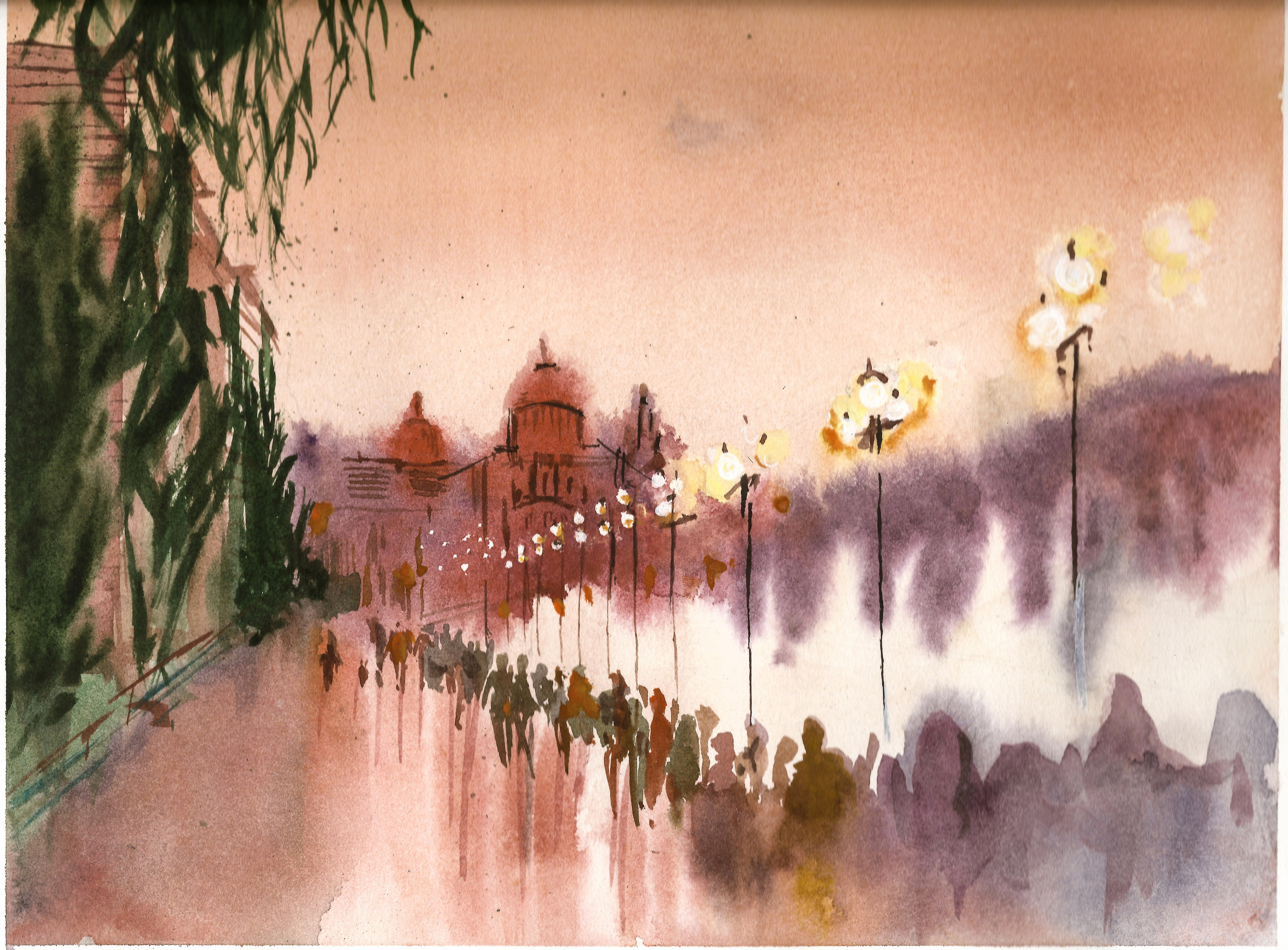 Urban views. Angelina Sorokopud. Artist in Strasbourg