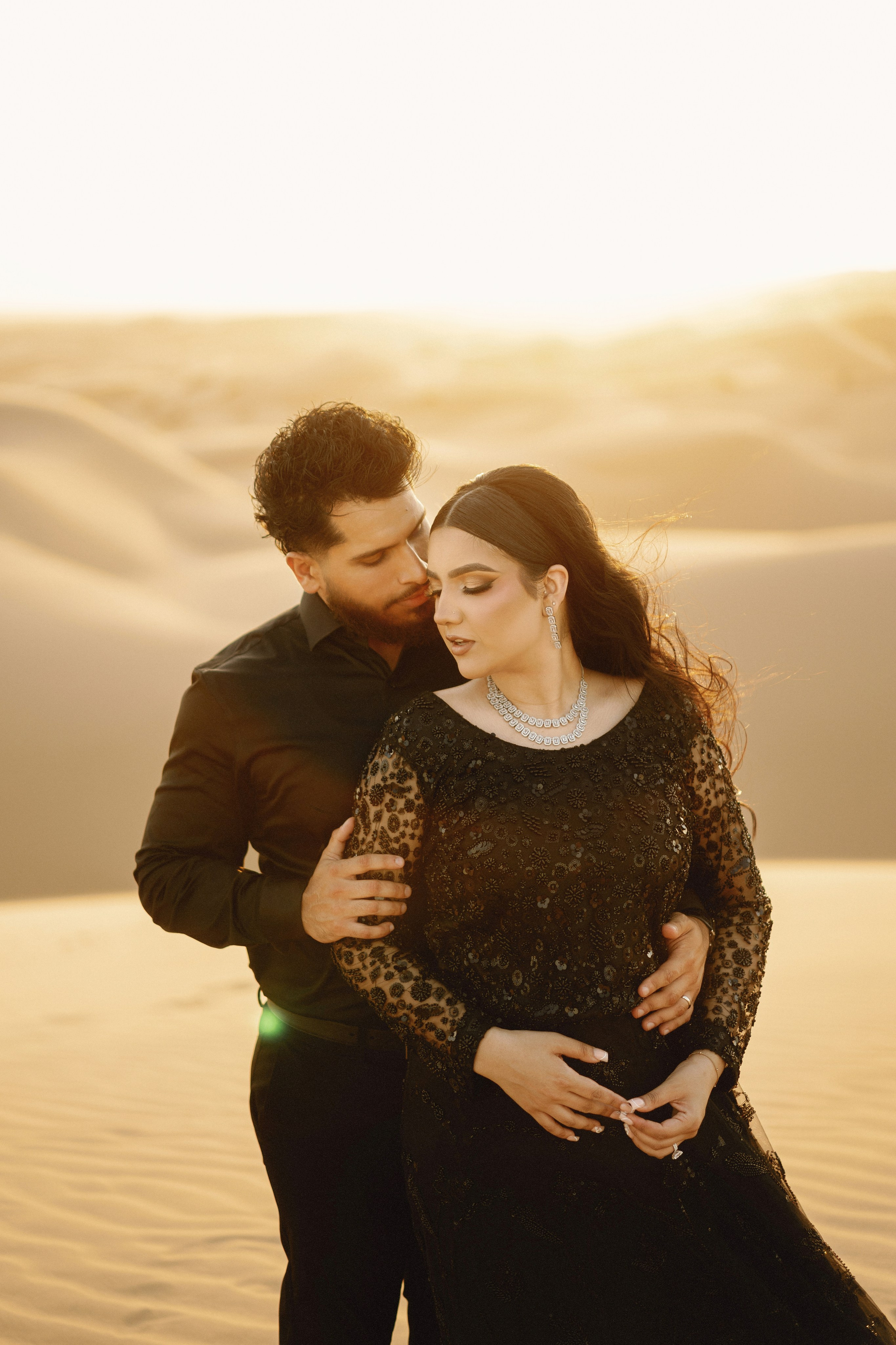 Elopement at Glamis Sand Dunes California. Wedding Photography & Videography Team in California, Los Angeles, San Francisco, San Diego and Travel