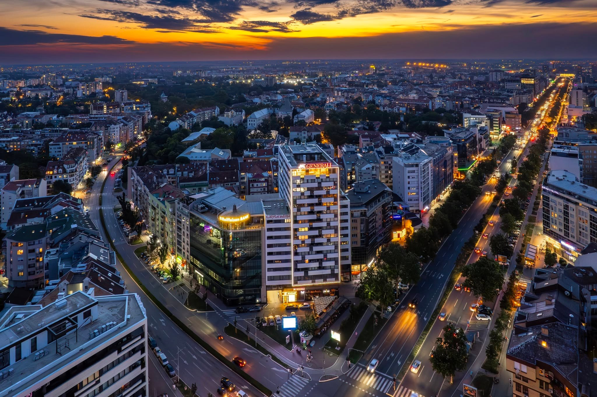 Novi Sad, tri prazna mesta pa svi ostali gradovi.❤️. Aleksandar Milutinović fotograf iz Srbije, Novog Sada