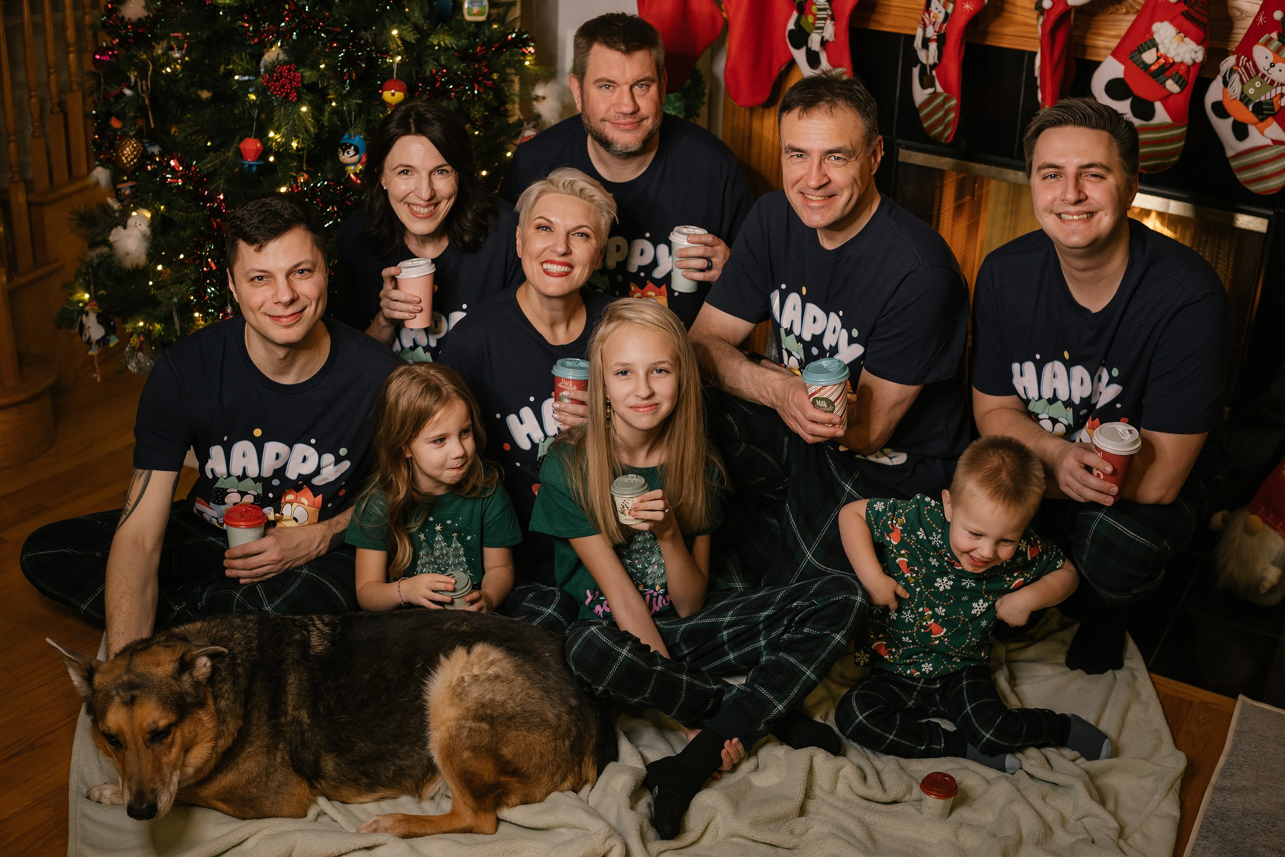 12.07.2025 Christmas Photoshoot. Wedding family event photographer in Chicago Nick Yushevich