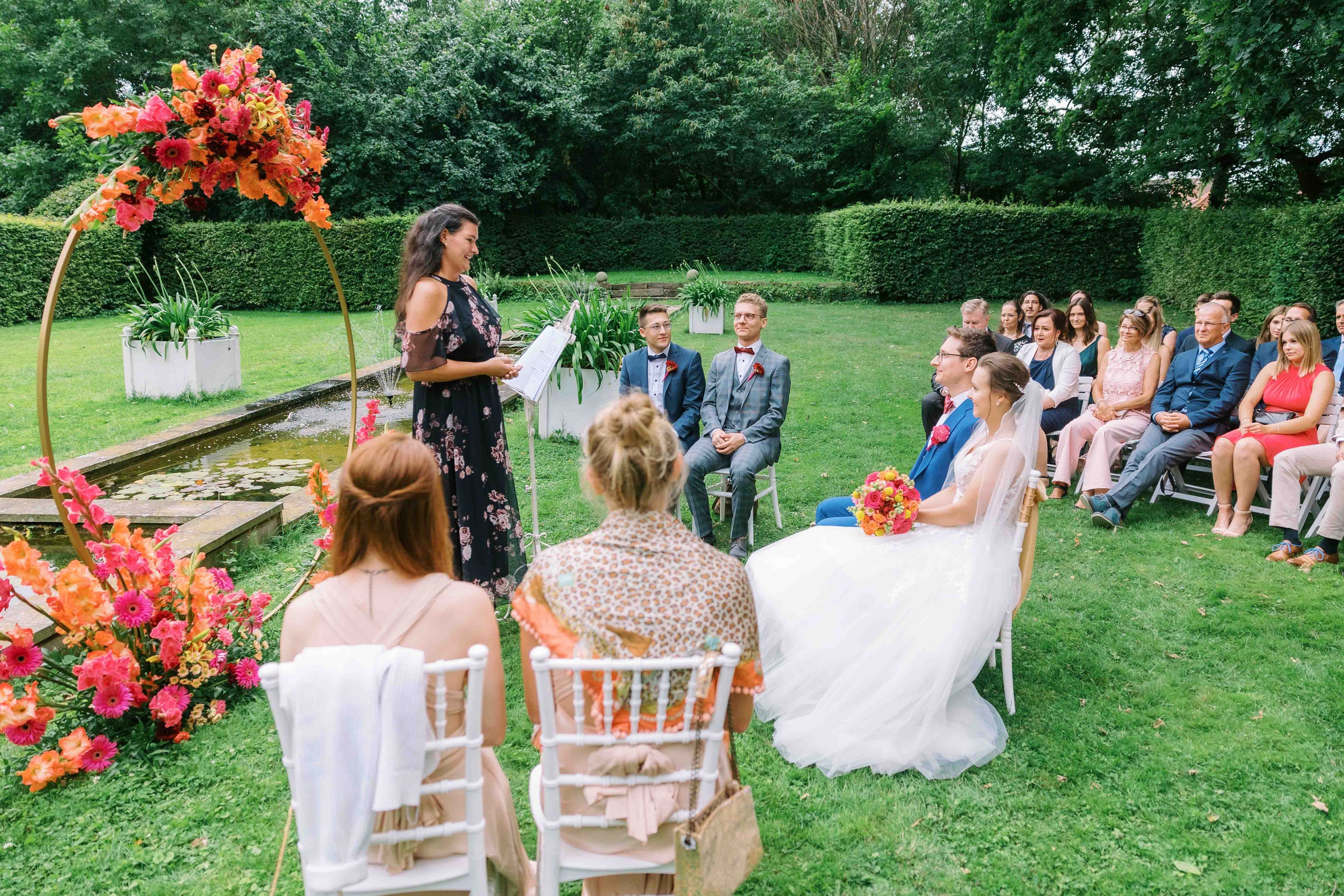 freie trauung hochzeit im schloss von hammerstein