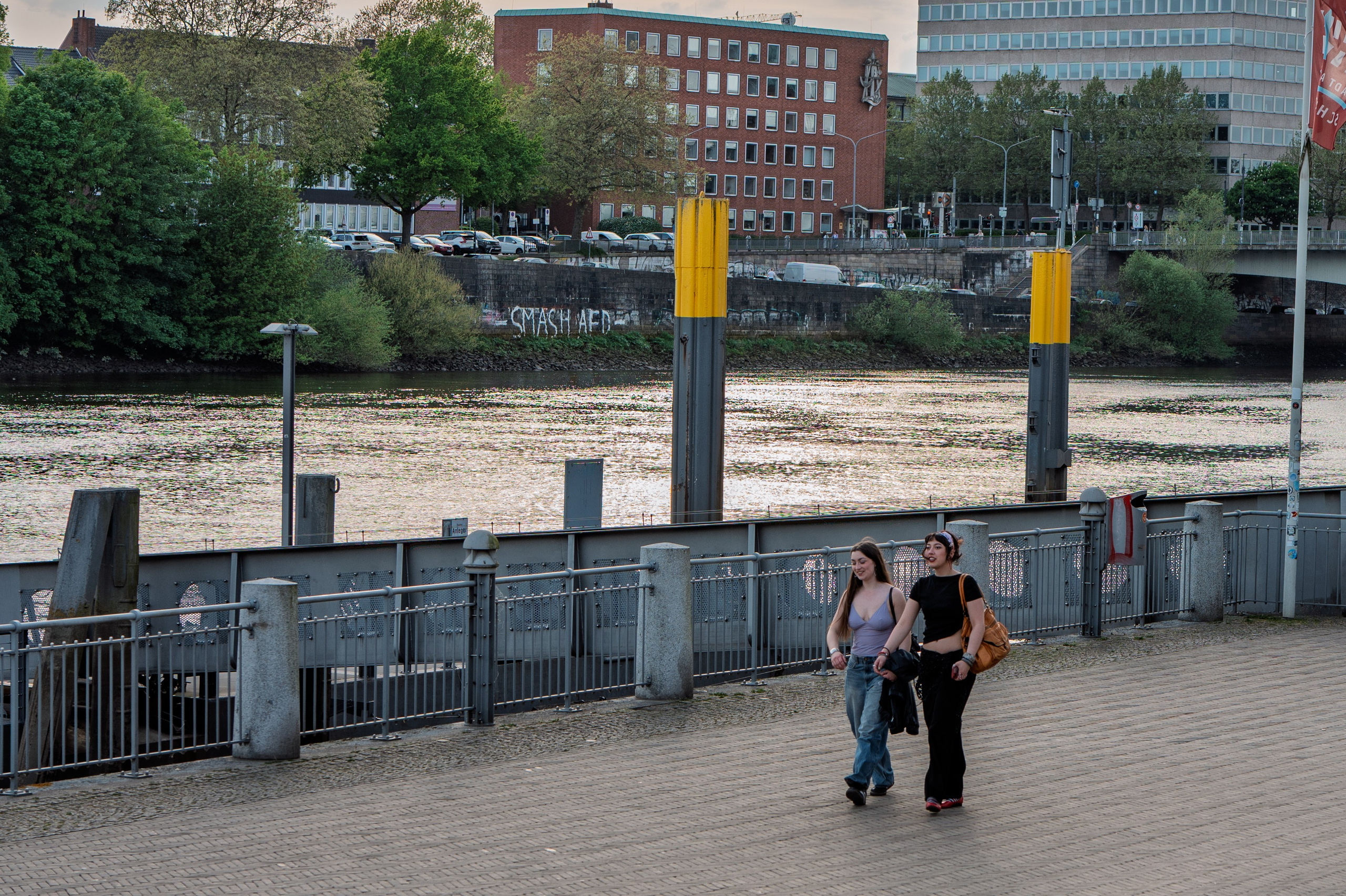A little bit of street in Bremen #5. URBANSTREETFILES.ART