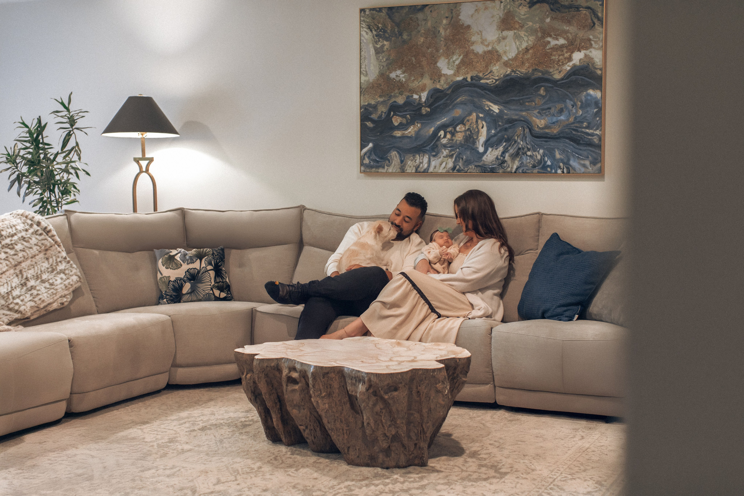 Amanda, Derrick and Alessia. Love Through Photo