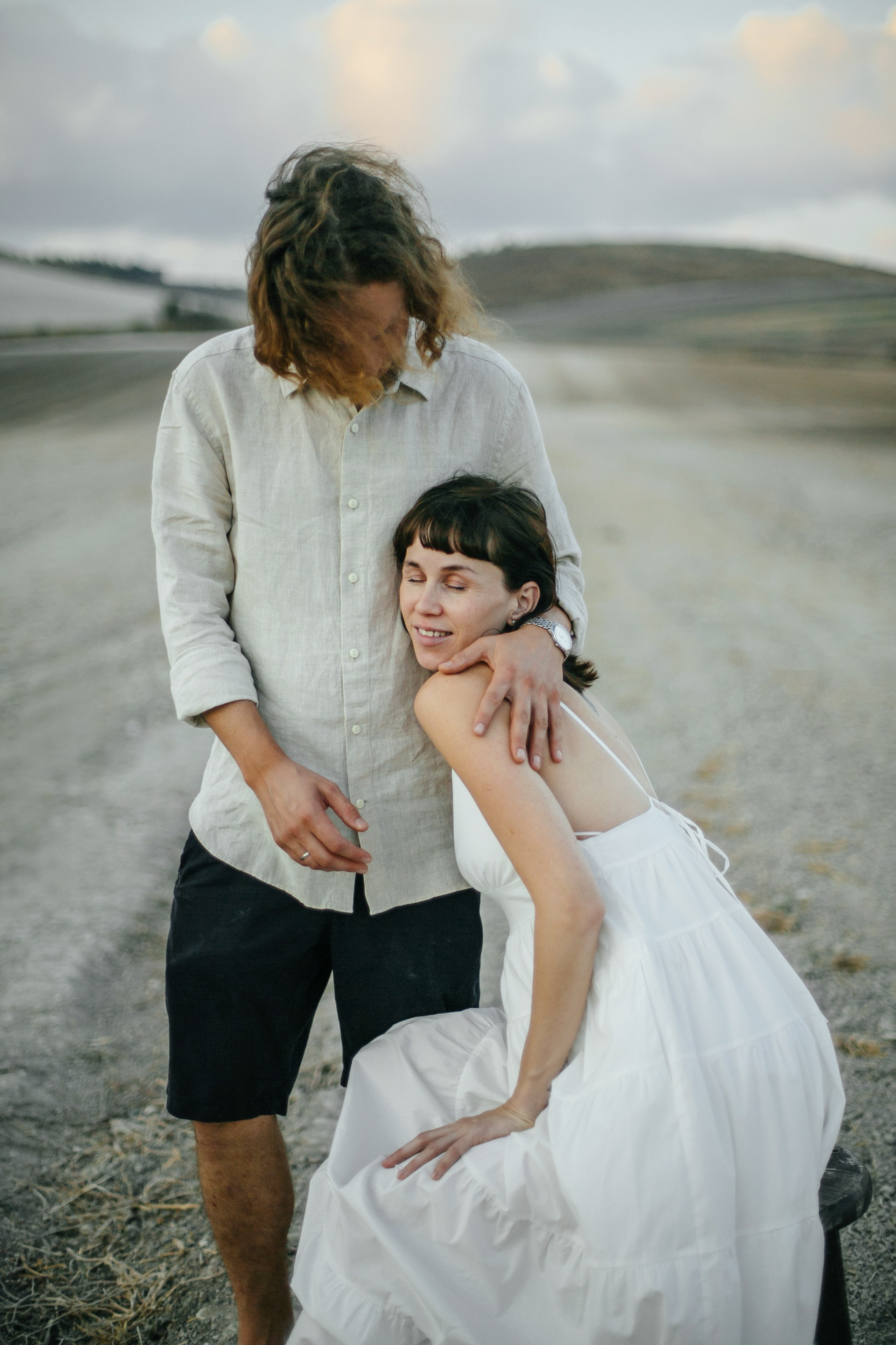 Kiryat Tivon field. Family photographer in Israel