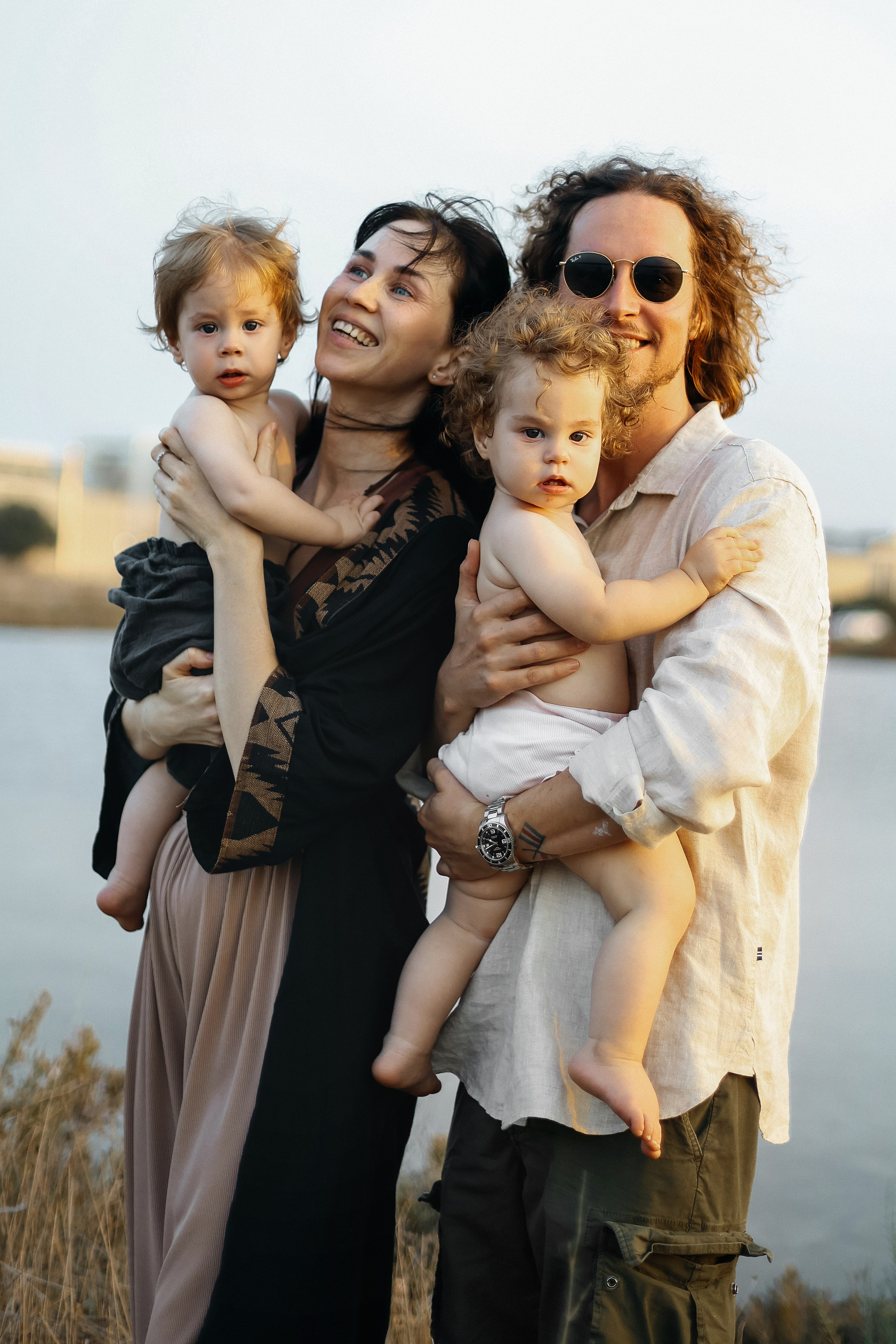 Little curls in Atlit. Family photographer in Israel